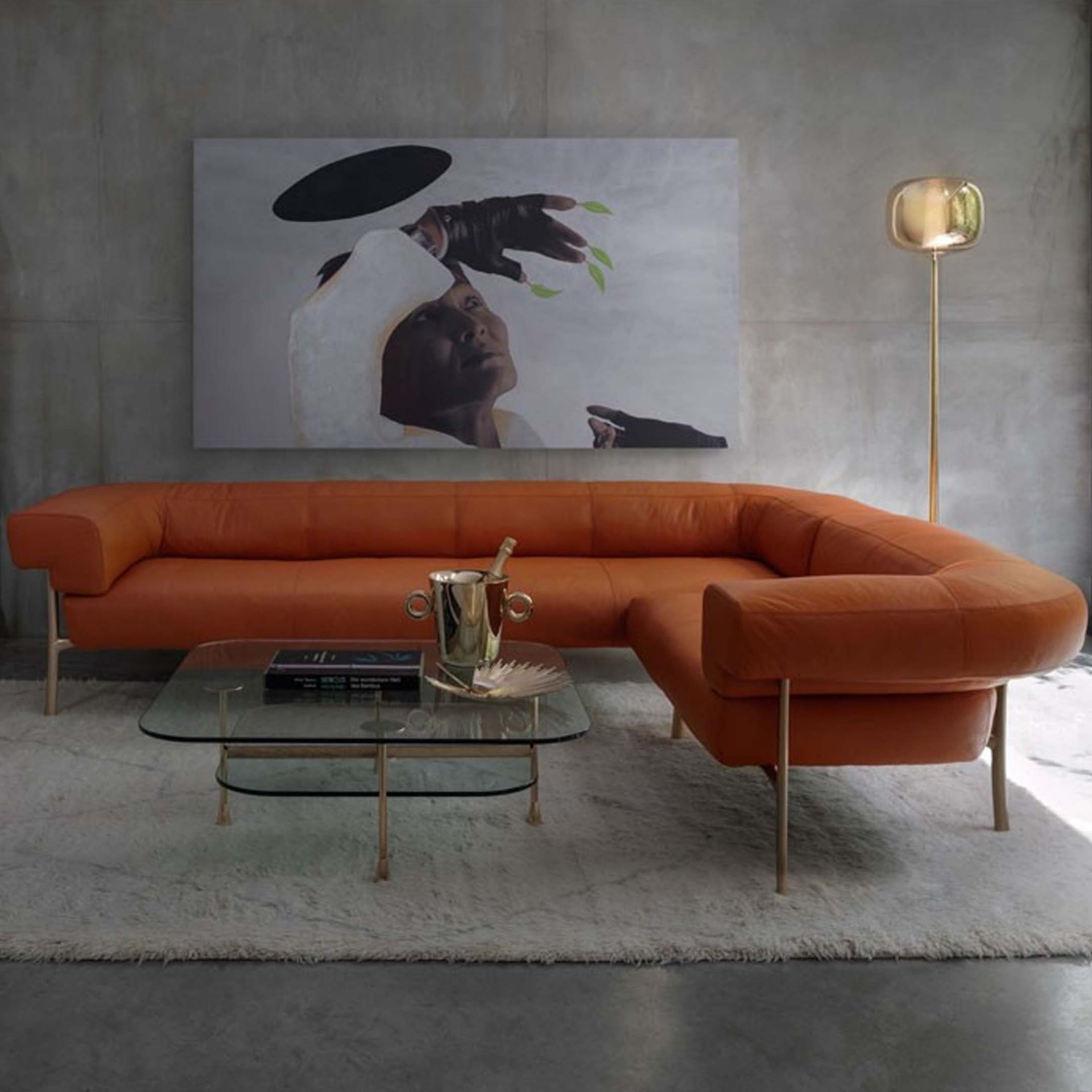GHIDINI 1961 Lampada da Terra - Dusk Dawn (Branch Creative) Ø35 x 180H cm BR404PB101