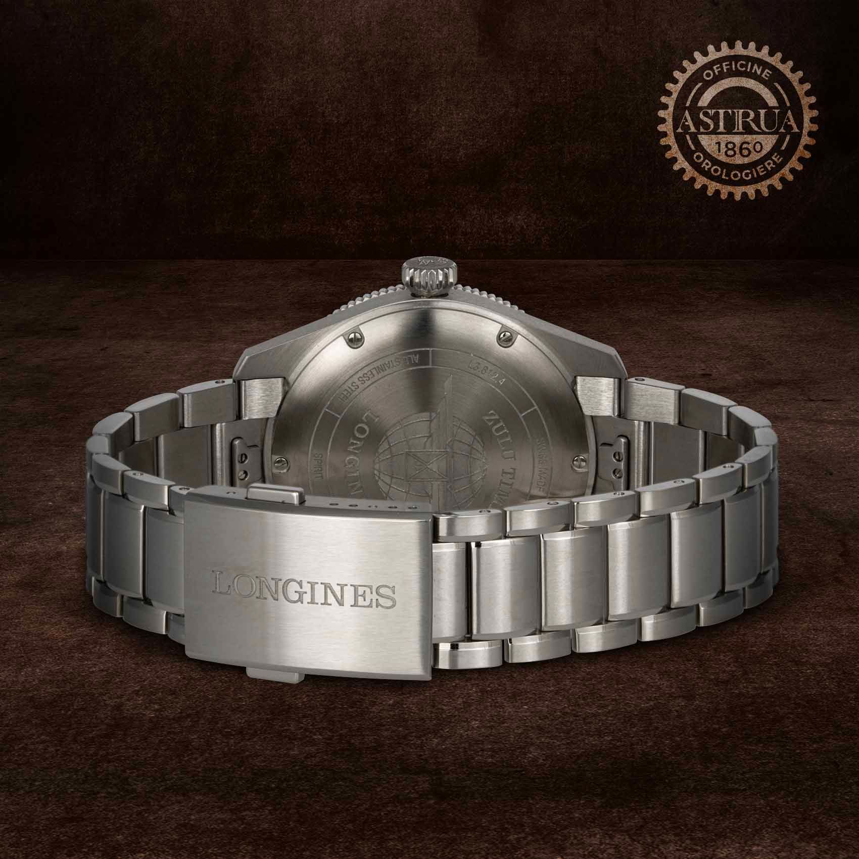 LONGINES Spirit Zulu Time 42 MM L3.812.4.93.6