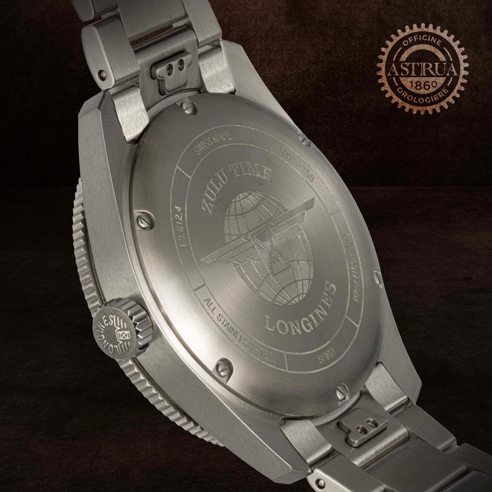 LONGINES Spirit Zulu Time 42 MM L3.812.4.93.6