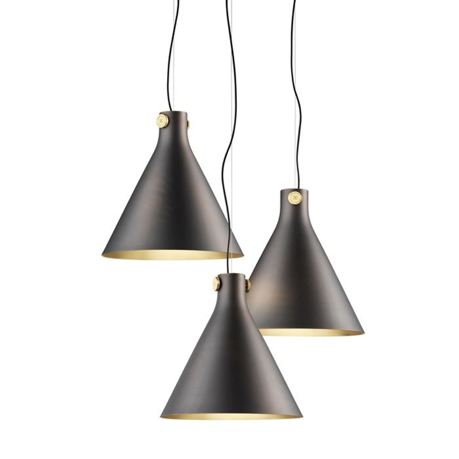 GHIDINI 1961 Lampada A Sospensione Indi-Pendant Cone 3  (Richard Hutten) Ø40x40H cm (lampada singola) RH405BB106