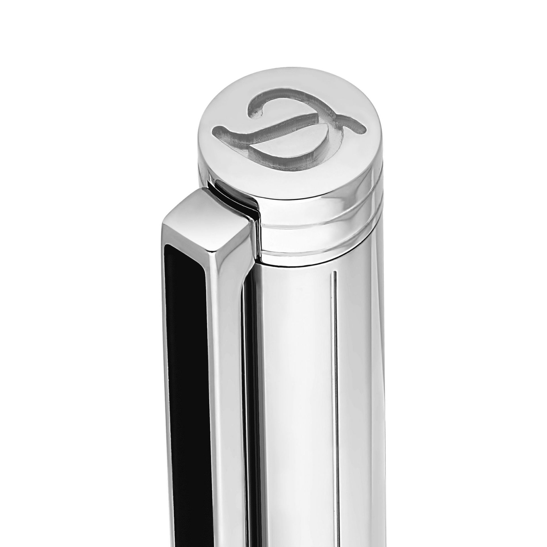 S. T. DUPONT Penna a Sfera Classique Argento  045075N