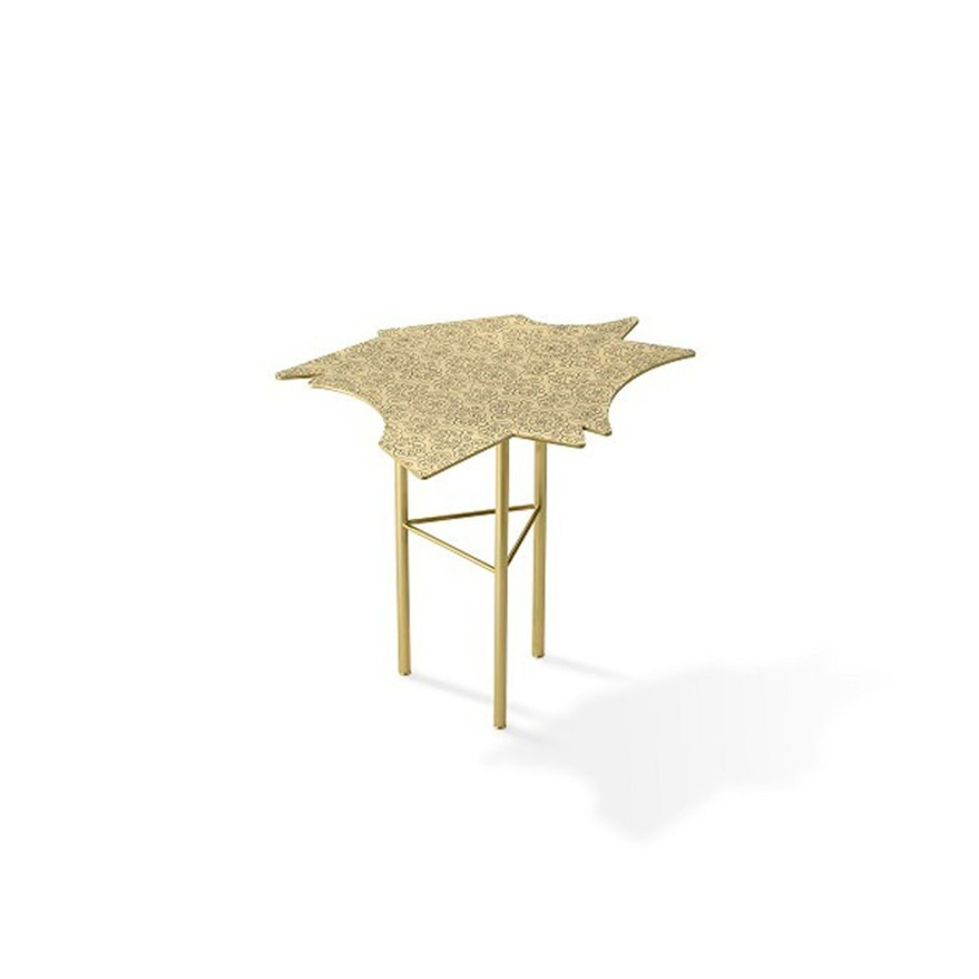 GHIDINI 1961 Tavolino In Acciaio - Ninfee Coffee Tables (Alessandro Mendini) 48x49x45H AM101SB102