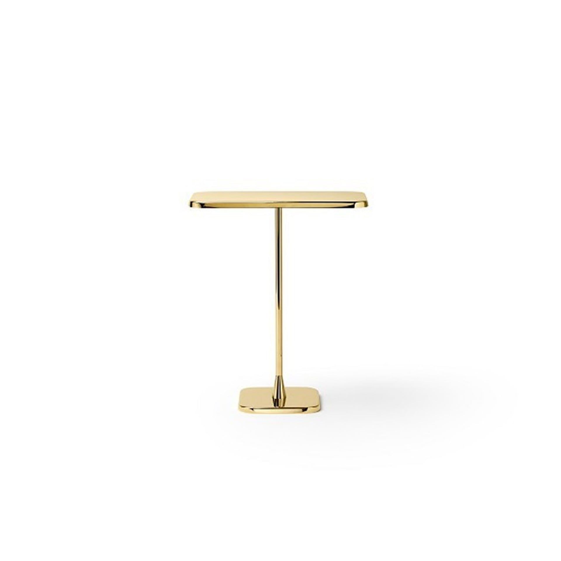 GHIDINI 1961 Tavolino Rettangolare In Acciaio - Opera Coffee Tables (Richard Hutten) 46x23x60H RH101HB101