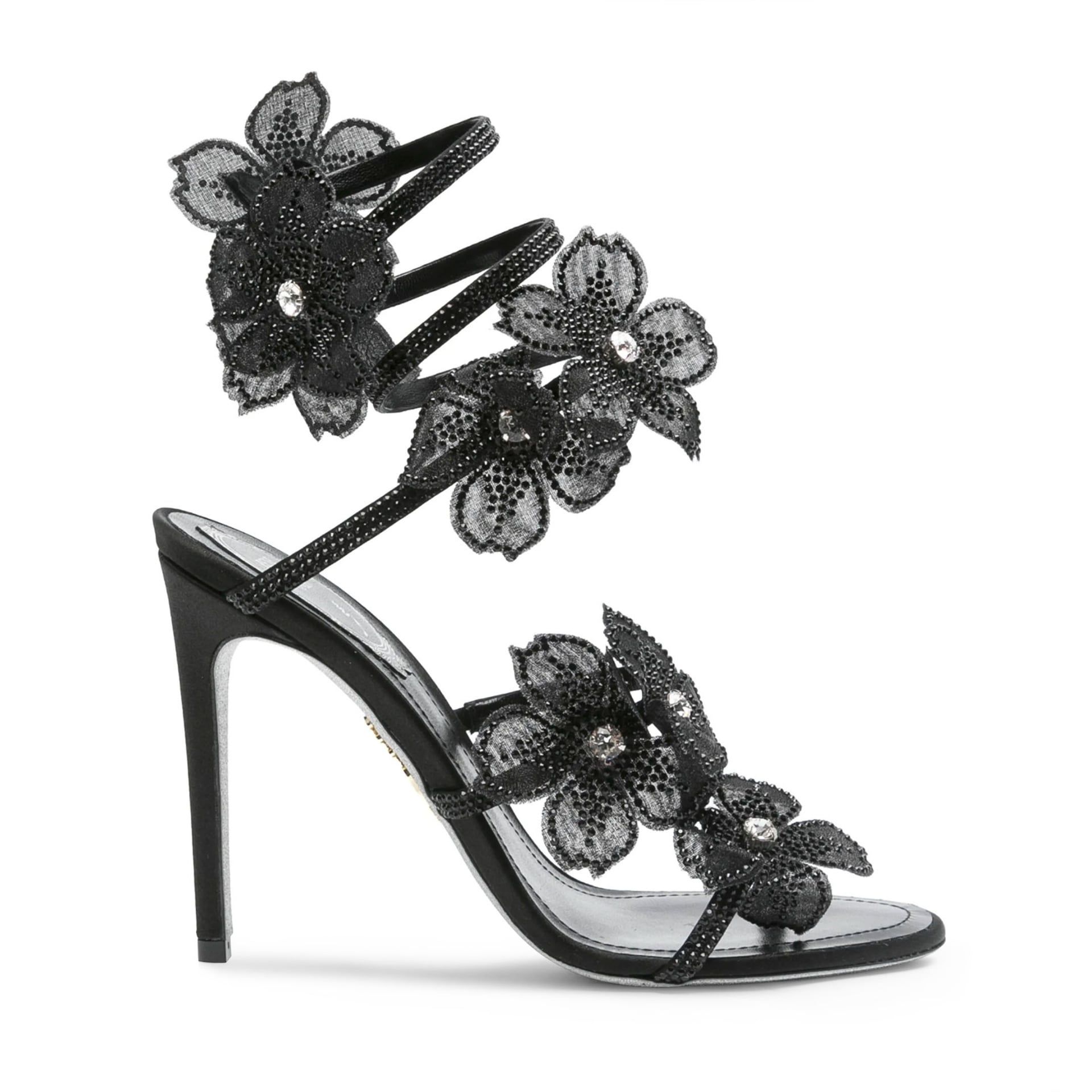 RENE CAOVILLA Floriane - Sandali Tacco Alto Nero  C12462-105-R001V050