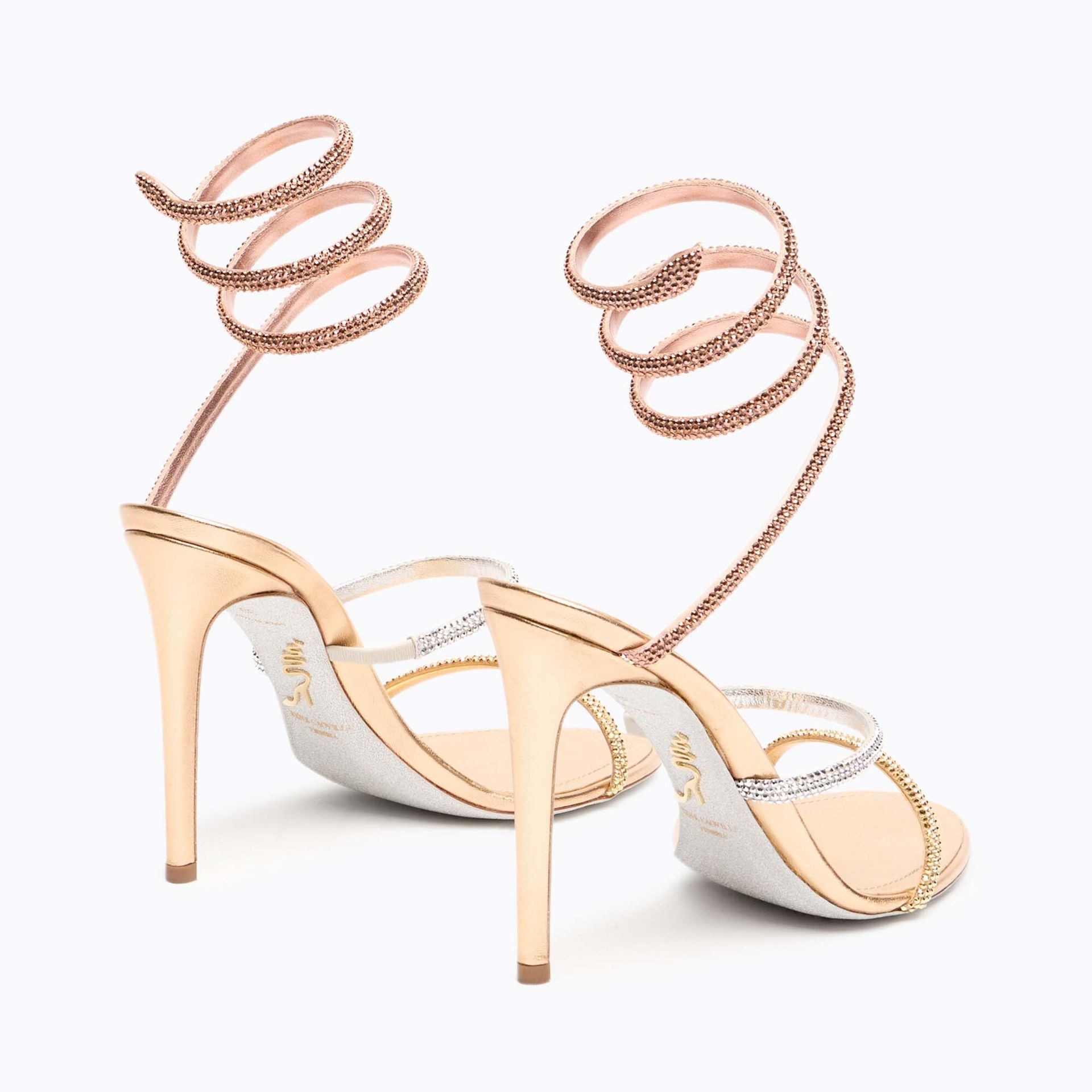 RENE CAOVILLA Cleo - Sandali Tacco Alto Tre Ori  C12503-105-R001O100