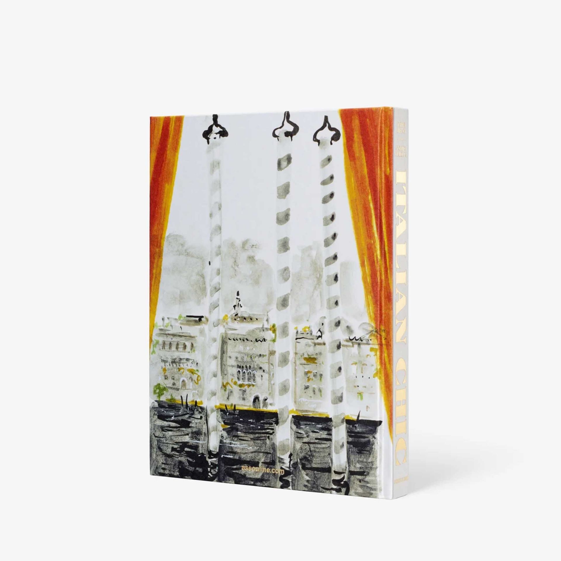 ASSOULINE Libro Italian Chic 24.8 x 3.5 x H 32.9 CM 9781614286806