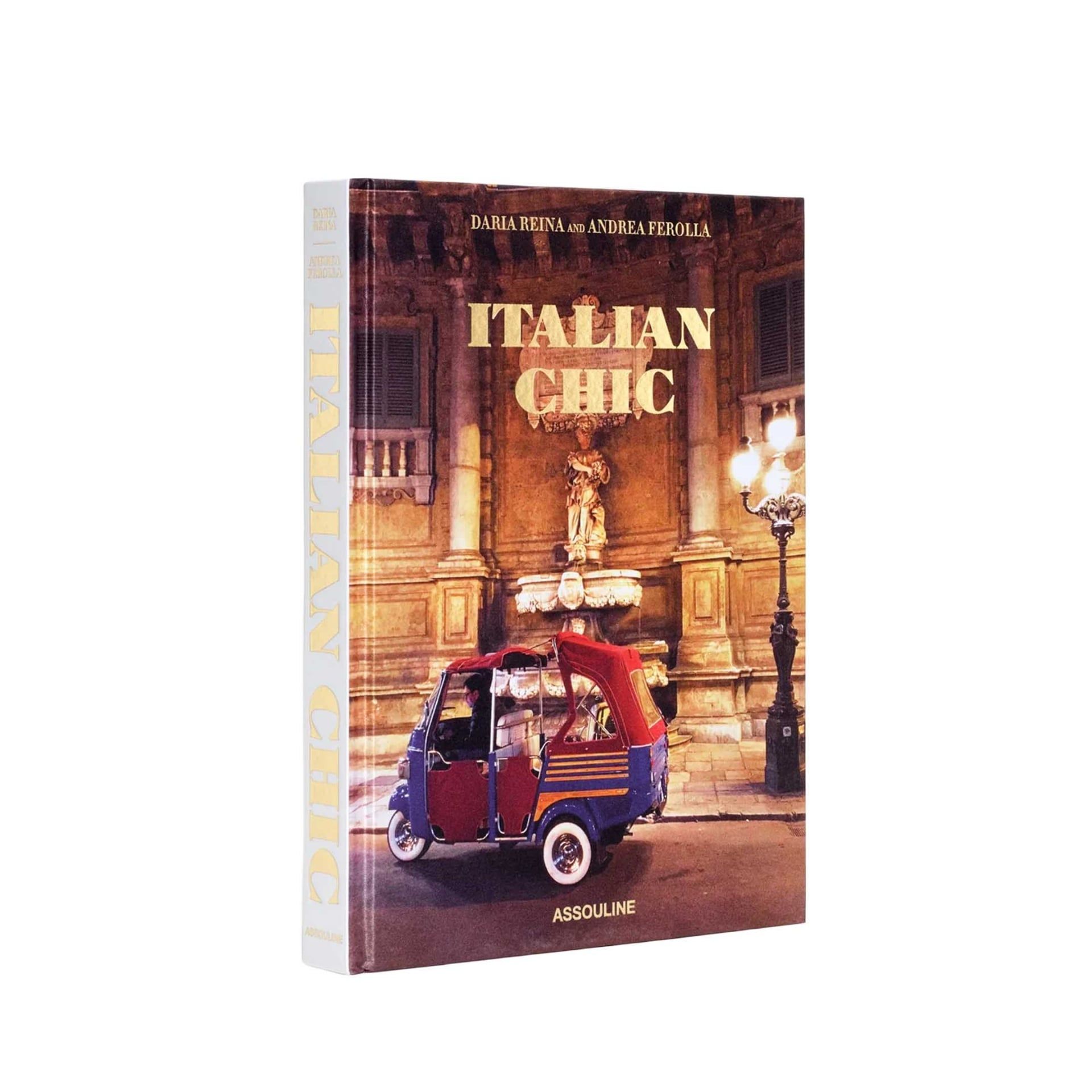 ASSOULINE Libro Italian Chic 24.8 x 3.5 x H 32.9 CM 9781614286806
