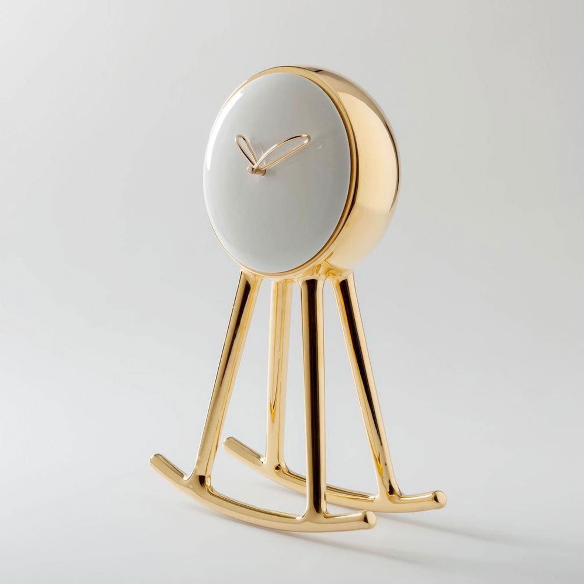 BOSA Orologio da Tavolo Infinity Clock Oro (Nika Zupanc) 28 CM - H 42 CM 1798+04/29