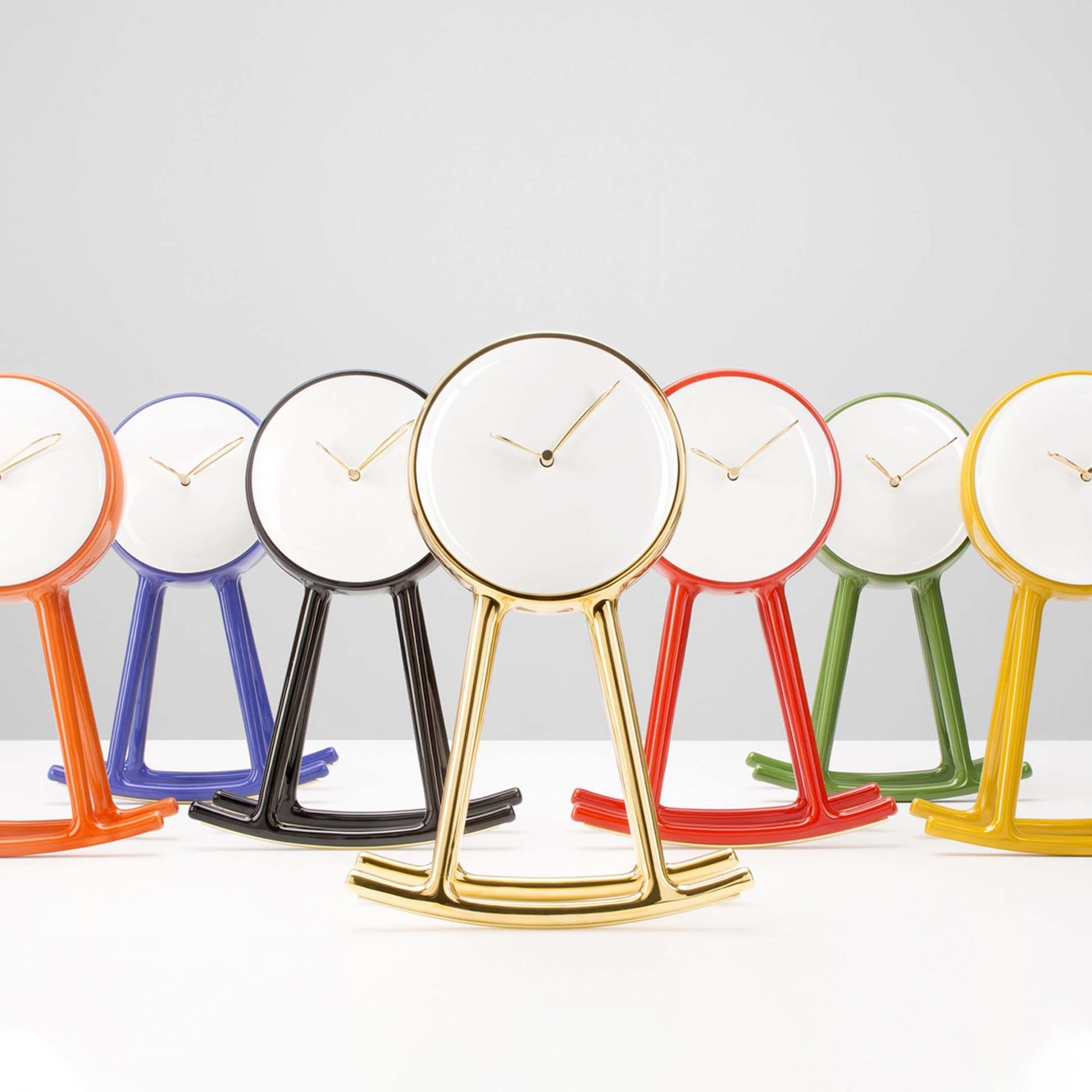 BOSA Orologio da Tavolo Infinity Clock Oro (Nika Zupanc) 28 CM - H 42 CM 1798+04/29
