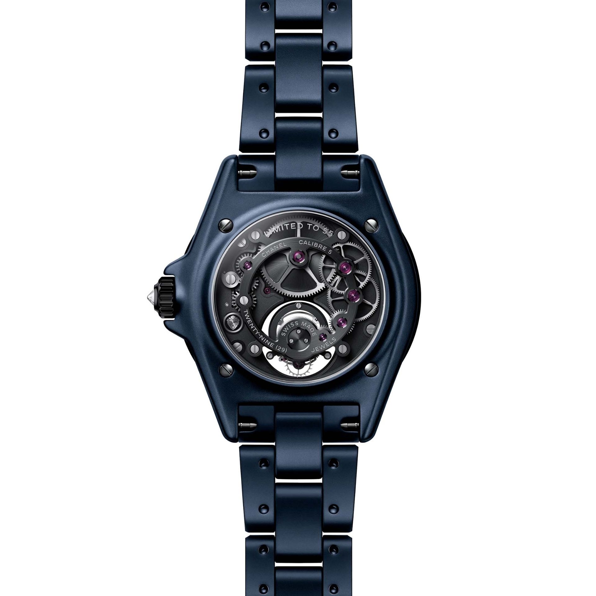 CHANEL J12 Bleu Diamond Tourbillon 38 MM H10334