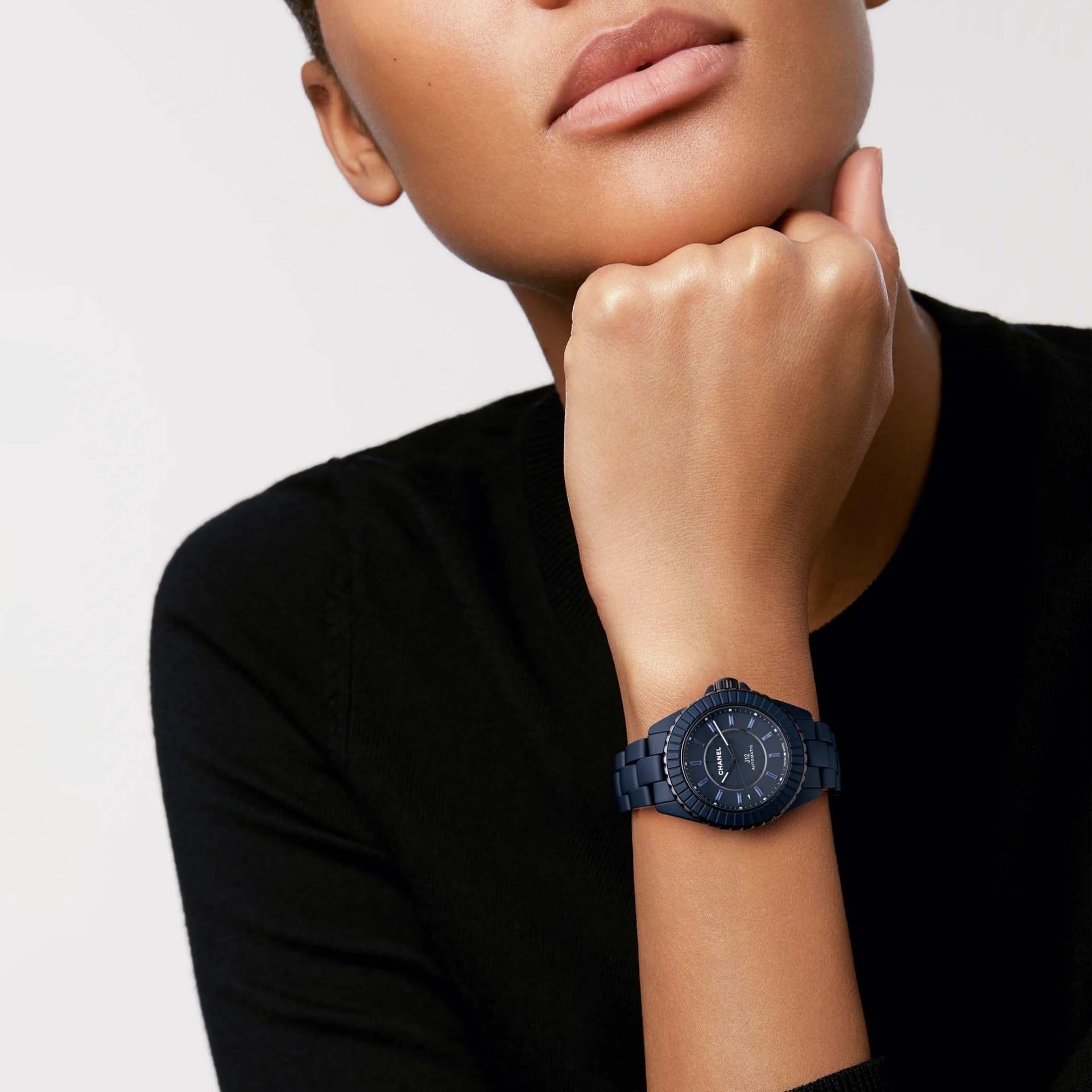 CHANEL J12 Bleu Calibro 12.1 38 MM H10310