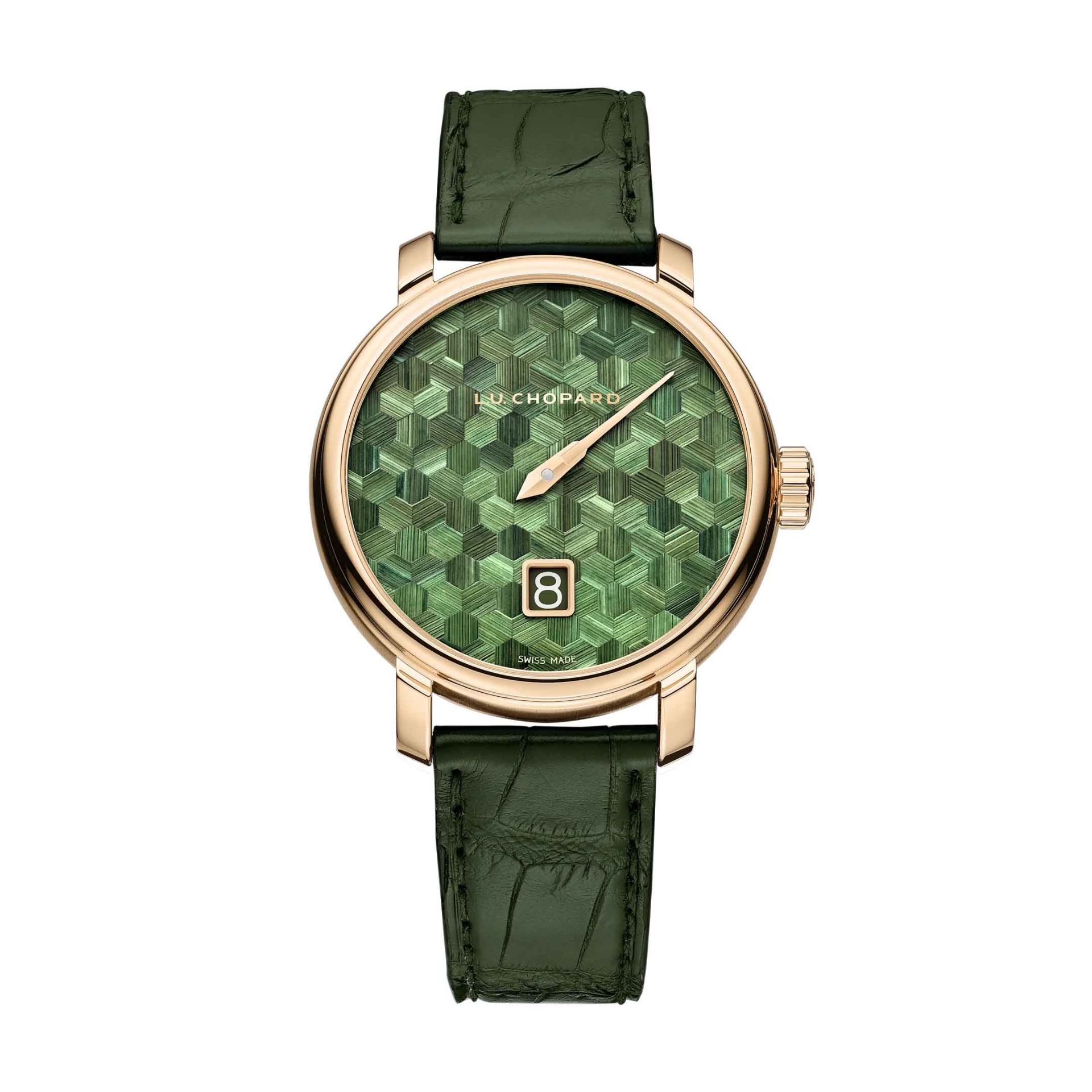 CHOPARD L.U.C Quattro Spirit 25 Straw Marquetry Edition 39 MM 161977-5009