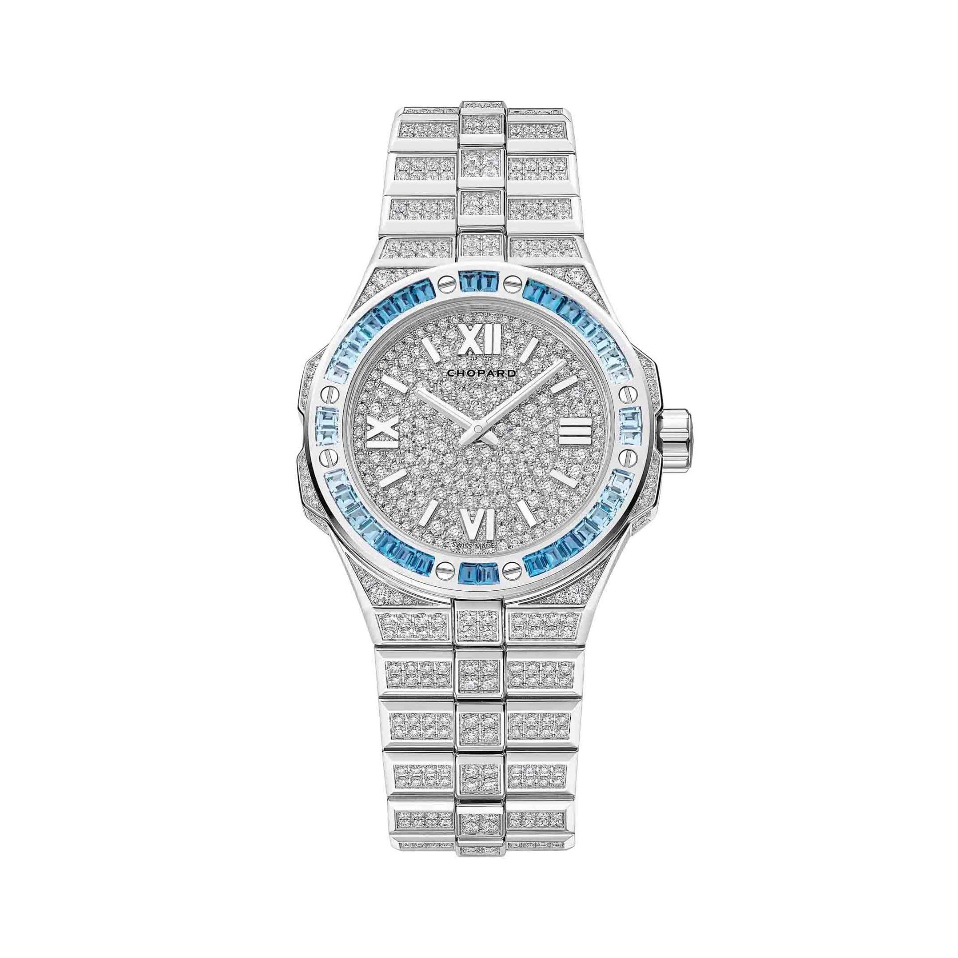 CHOPARD Alpine Eagle 33 Frozen Topaz Blue 33 MM 295384-1004