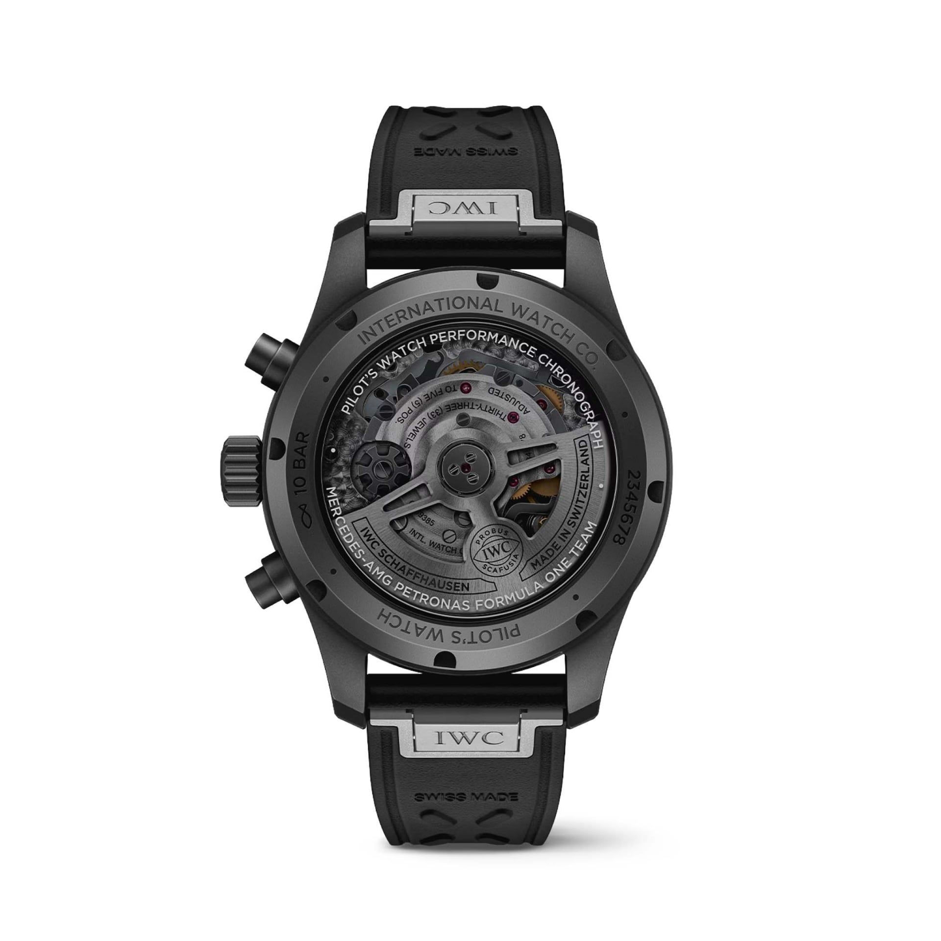 IWC Schaffhausen Pilot’s Watch Performance Chronograph 41 Mercedes-AMG PETRONAS Formula One™ Team 41 MM IW388306