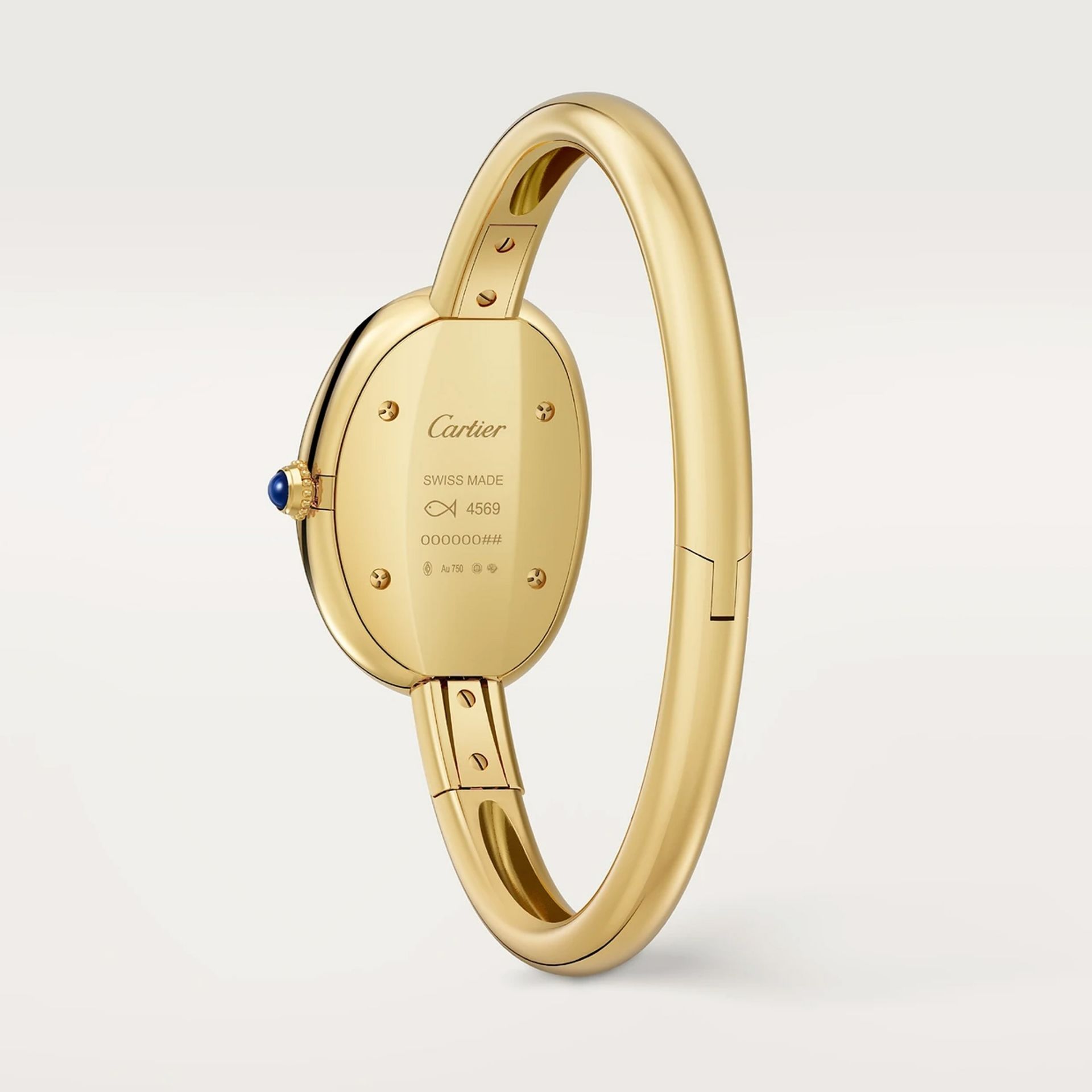 CARTIER Baignoire Modello Piccolo (Misura 15), Oro Giallo 31,4 X 23,1 MM WGBA0024