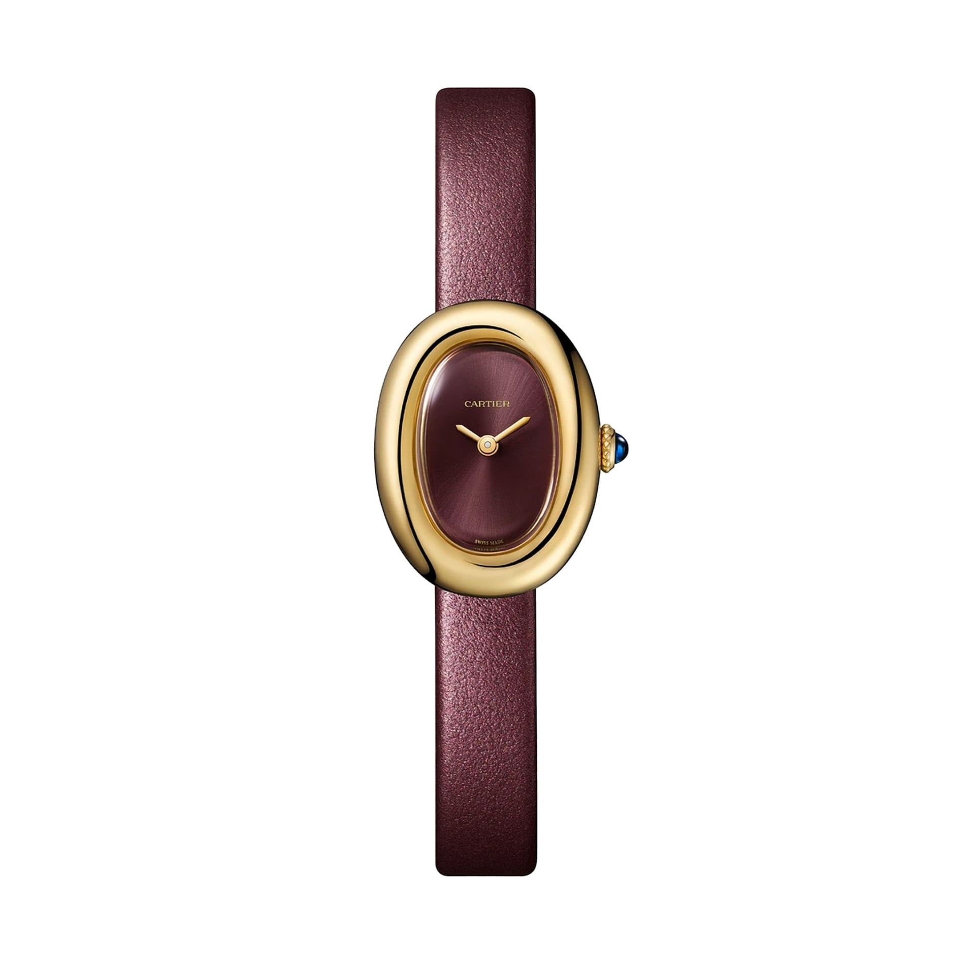 CARTIER Baignoire Modello Mini, Oro Giallo, Pelle 24.6 X 18.7 MM WGBA0032