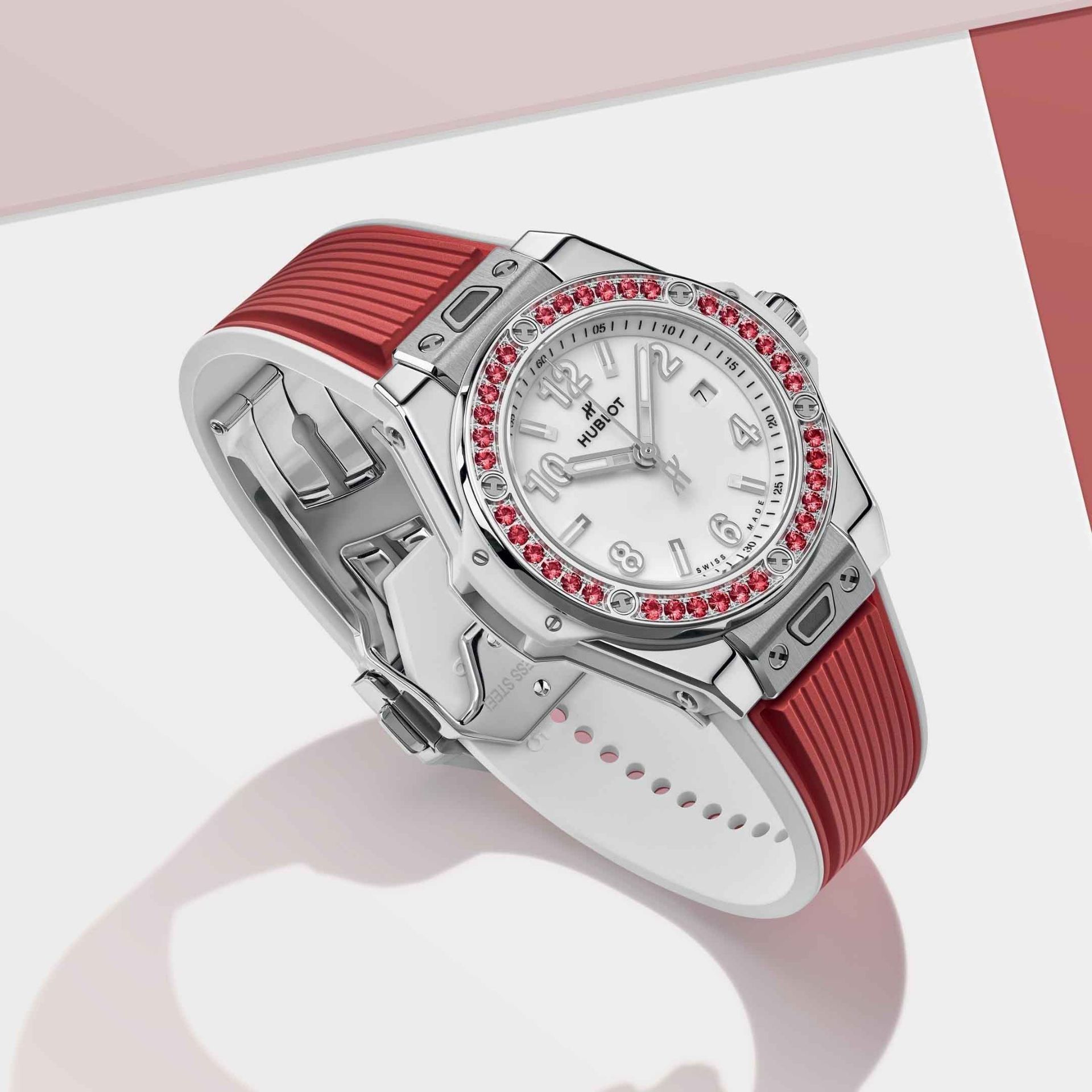 HUBLOT Big Bang Joyful Steel Red 33 MM 485.SR.2210.RX.1213