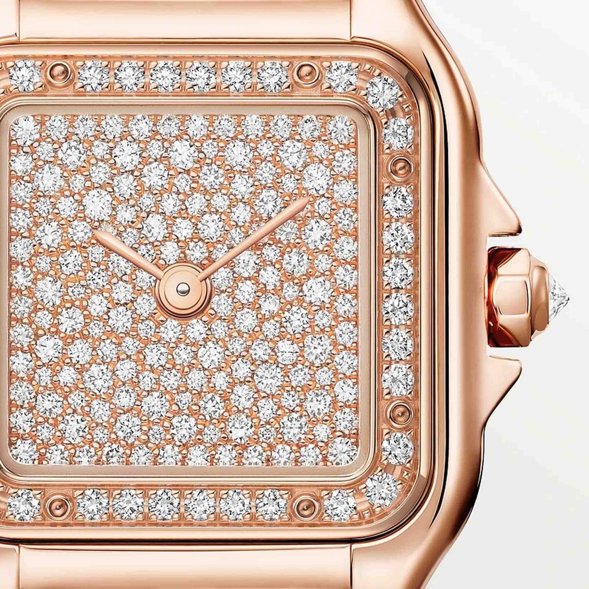 CARTIER Panthère De Cartier Modello Piccolo, Oro Rosa, Diamanti 30,3 x 22 MM WJPN0062