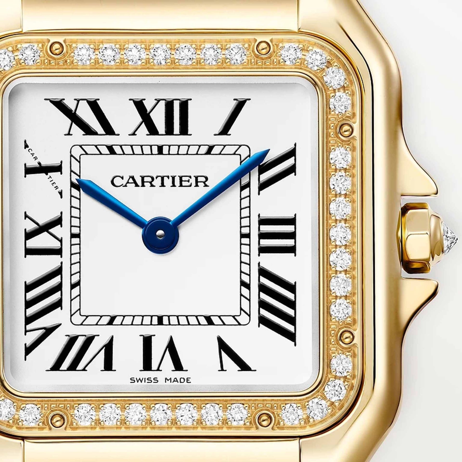 CARTIER Panthère De Cartier Modello Medio, Oro Giallo, Diamanti 36,5 X 26,7 MM WJPN0060