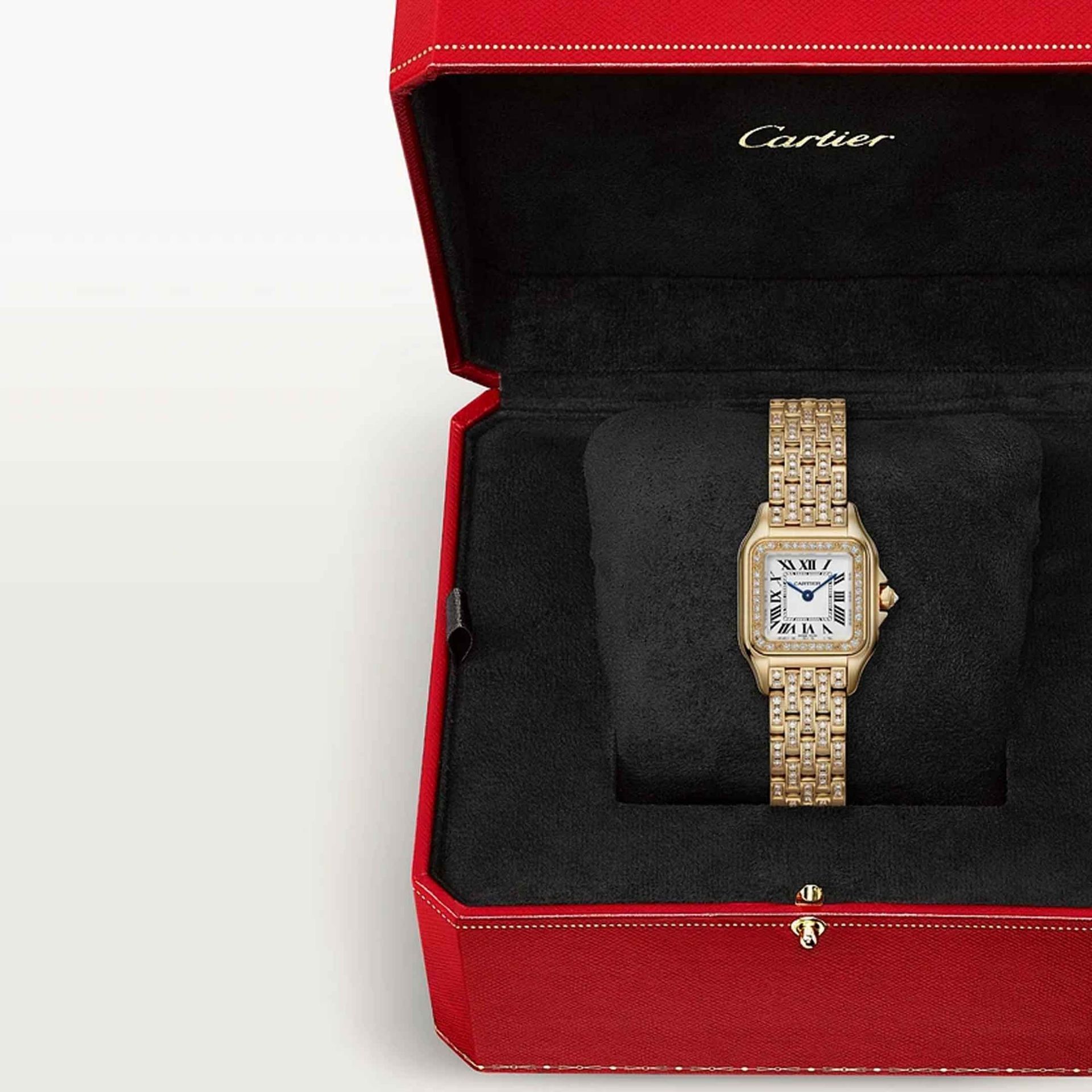 CARTIER Panthère De Cartier Modello Piccolo, Oro Giallo, Diamanti 30.3 X 22 MM WJPN0059