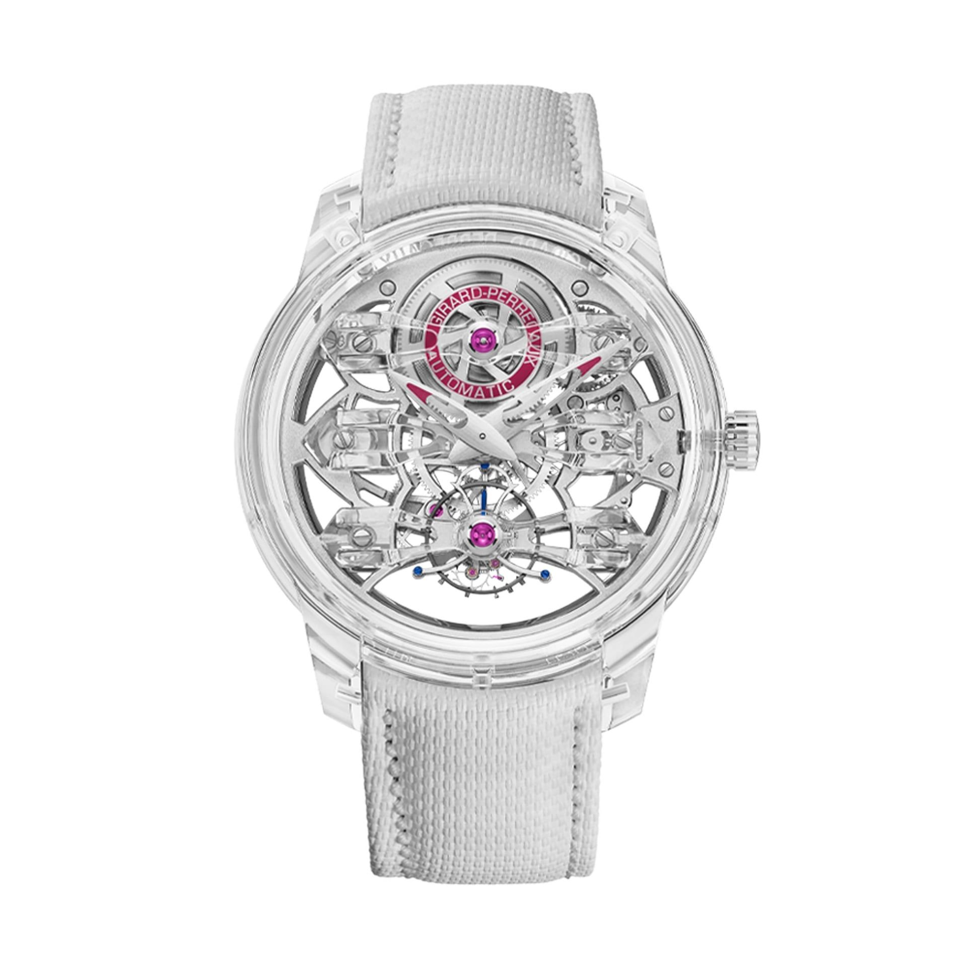 GIRARD PERREGAUX Three Bridges Quasar Light Tourbillon Edizione Limitata 46 MM 99295-43-3314-5CC