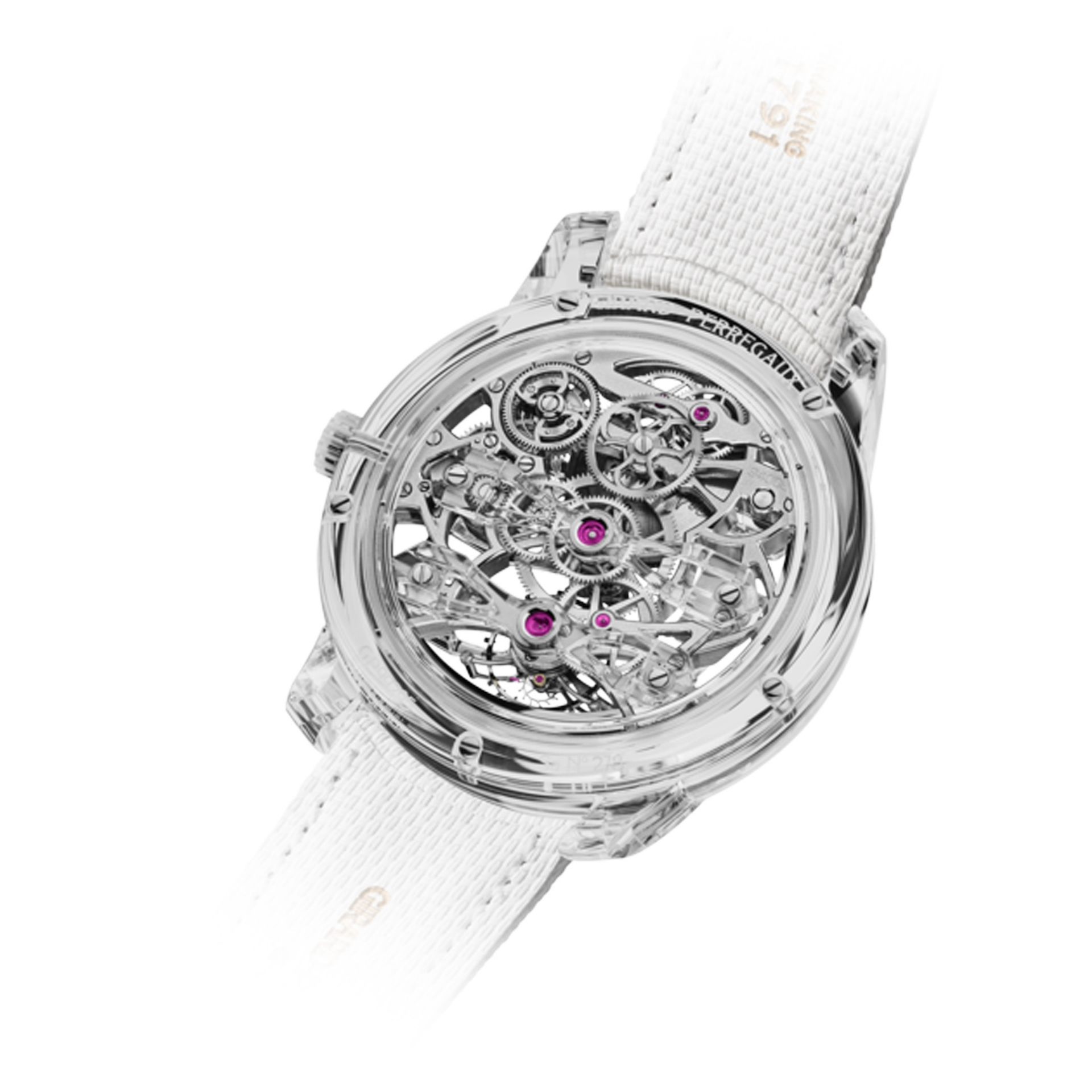 GIRARD PERREGAUX Three Bridges Quasar Light Tourbillon Edizione Limitata 46 MM 99295-43-3314-5CC