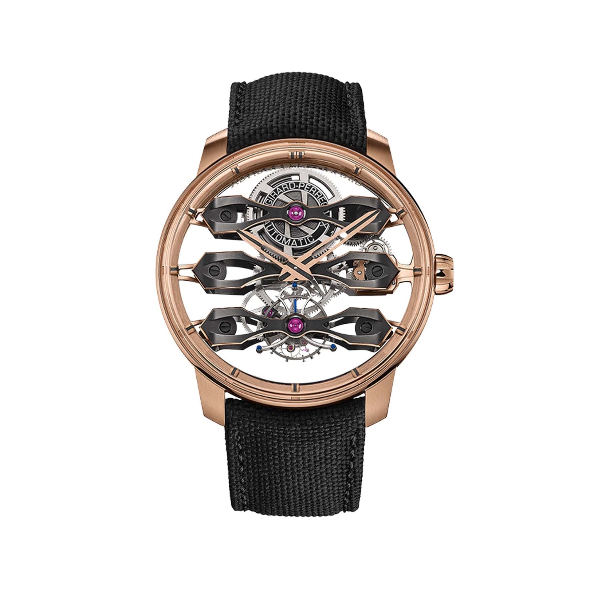GIRARD PERREGAUX Tourbillon With Three Flying Bridges 44 MM 99296-52-3434-5CC