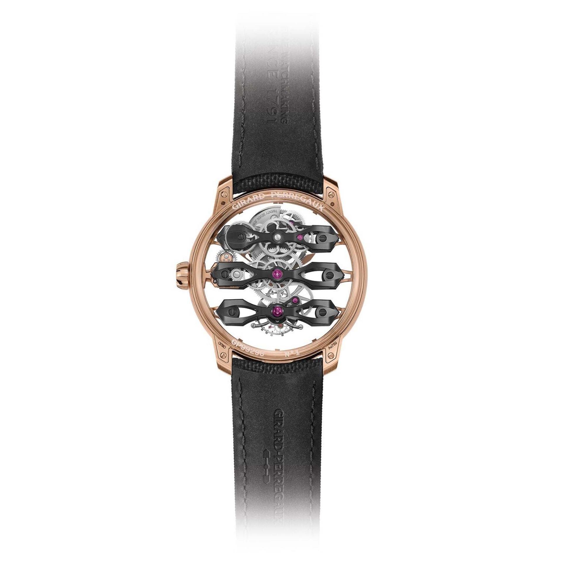 GIRARD PERREGAUX Tourbillon With Three Flying Bridges 44 MM 99296-52-3434-5CC