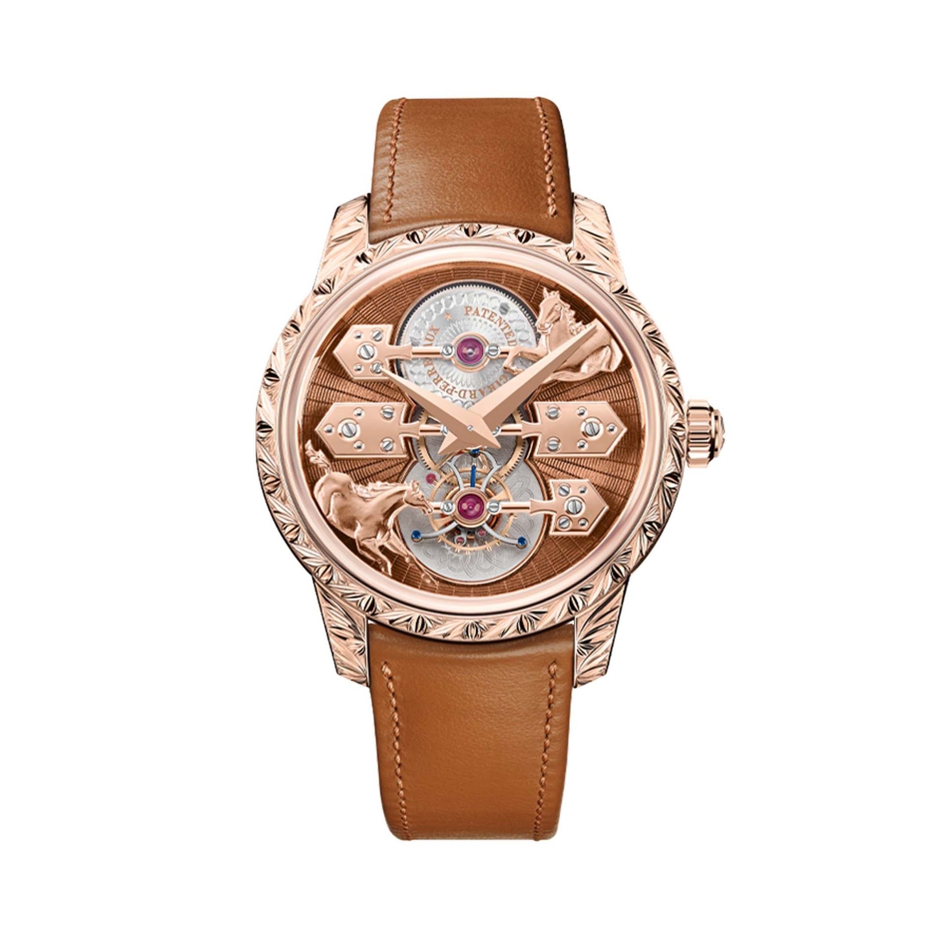 GIRARD PERREGAUX Bridges La Esmeralda Tourbillon "A Secret" Eternity Edition 43 MM 99274-52-3423-5CC