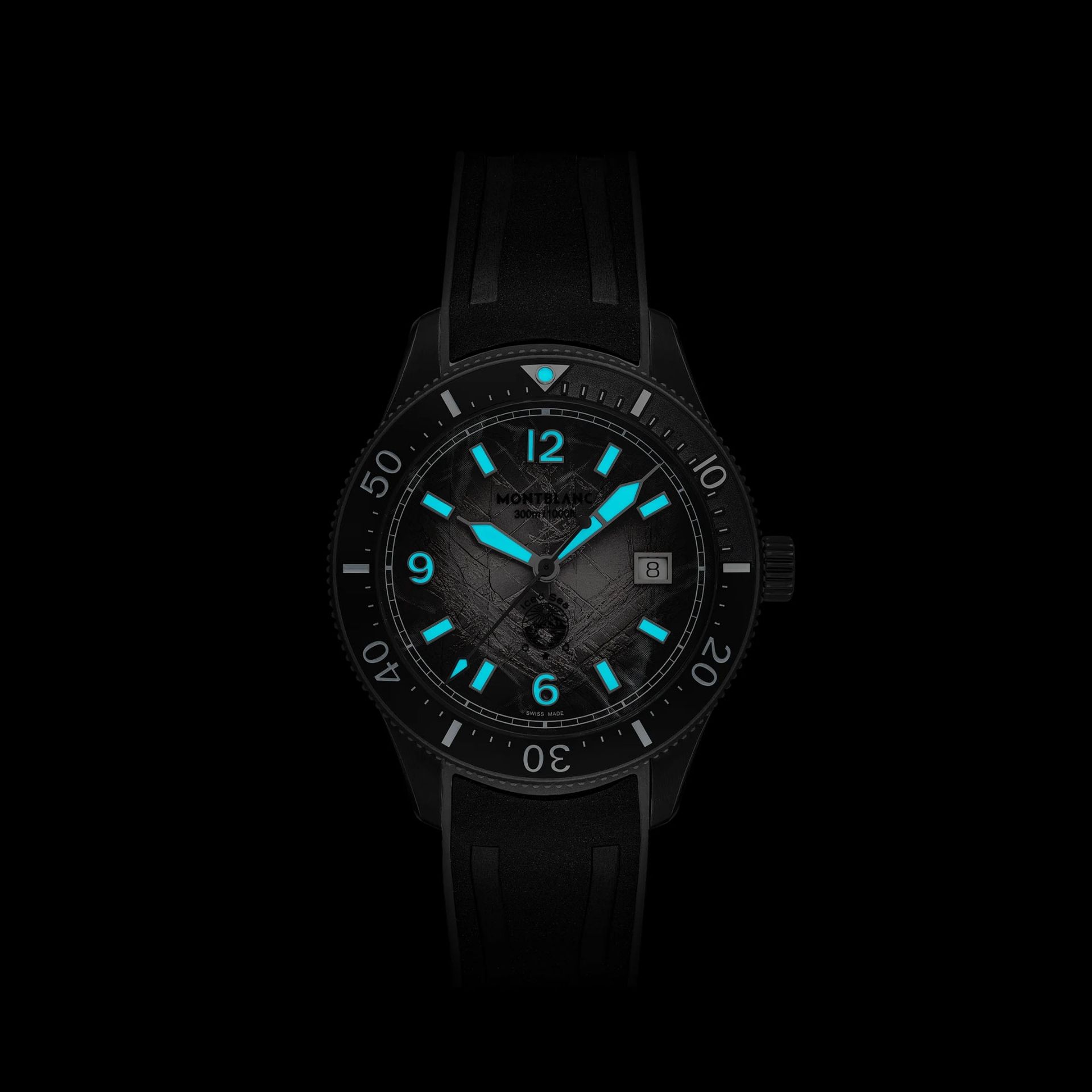 MONTBLANC Iced Sea Automatic Date 0 Oxygen 41 MM 134017