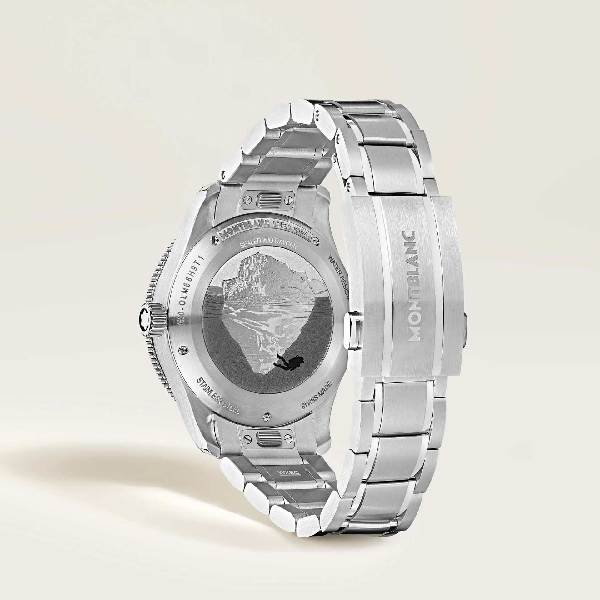 MONTBLANC Iced Sea Automatic Date 0 Oxygen 38 MM 134022