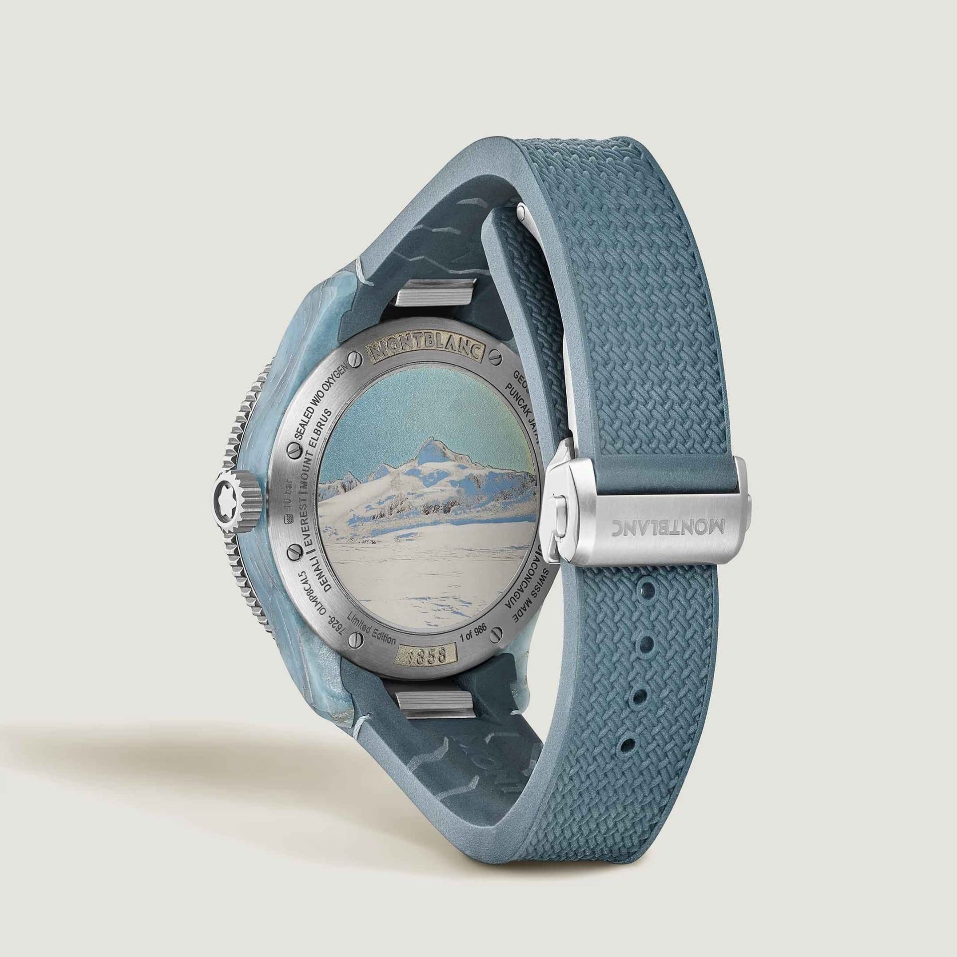 MONTBLANC 1858 Geosphere 0 Oxygen Mount Vinson - Edizione Limitata 43,5 MM 134019