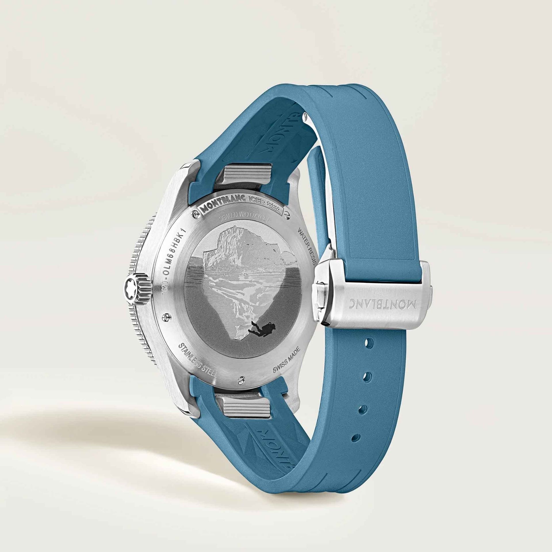 MONTBLANC Iced Sea Automatic Date 0 Oxygen 38 MM 134023