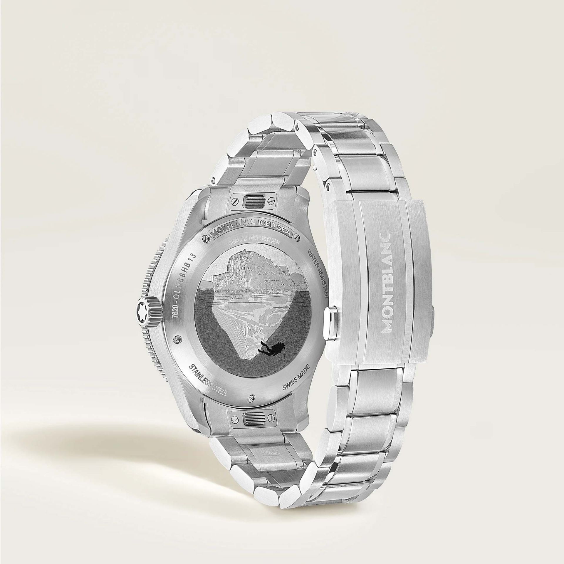 MONTBLANC Iced Sea Automatic Date 0 Oxygen 38 MM 134024