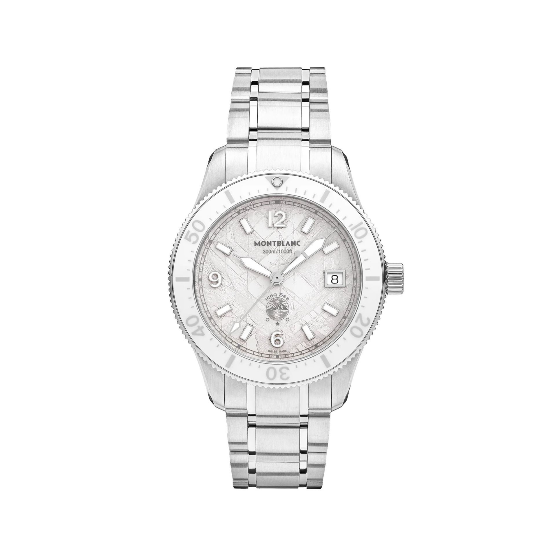 MONTBLANC Iced Sea Automatic Date 0 Oxygen 38 MM 134024