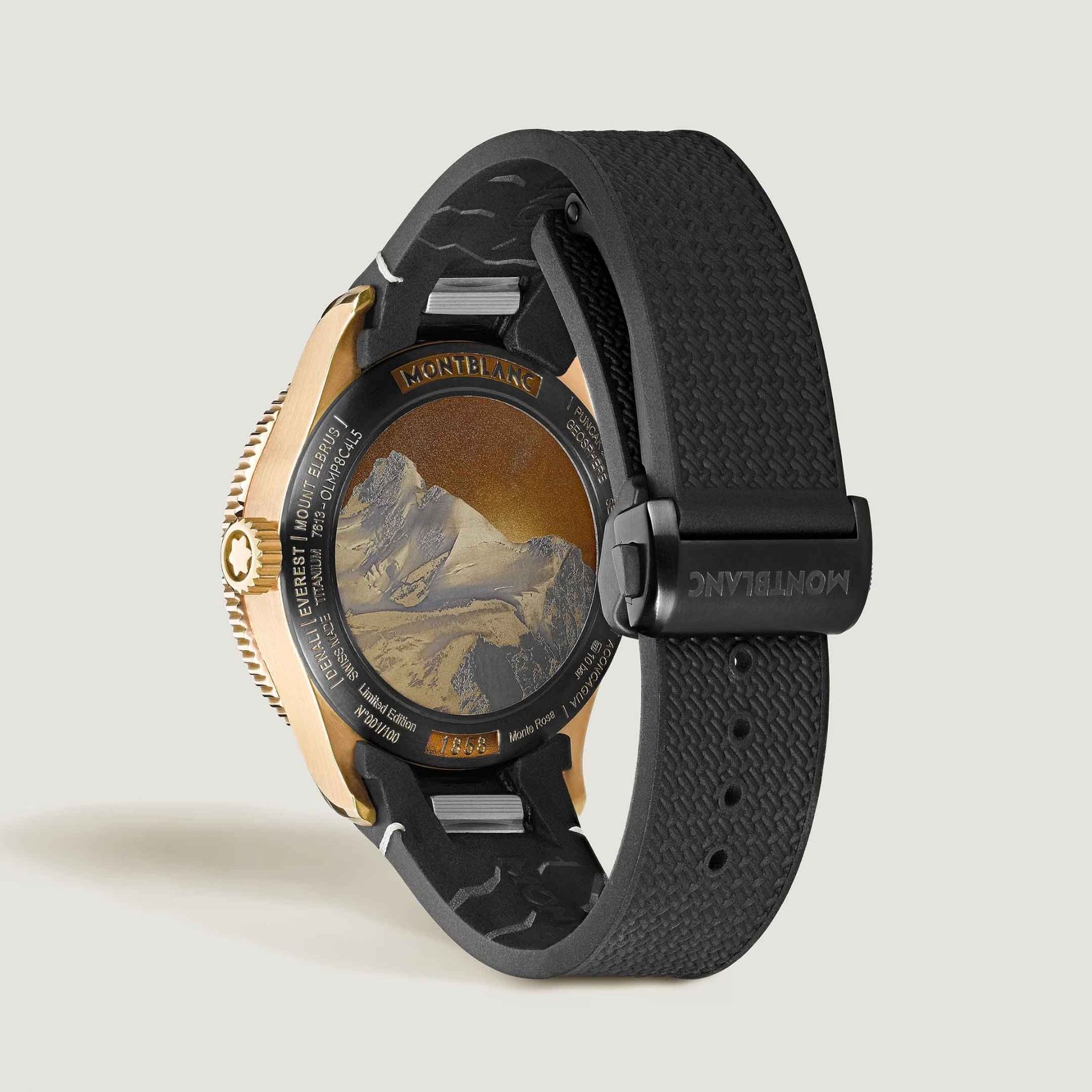 MONTBLANC 1858 Geosphere 0 Oxygen Monte Rosa - Edizione Limitata 42 MM 134018