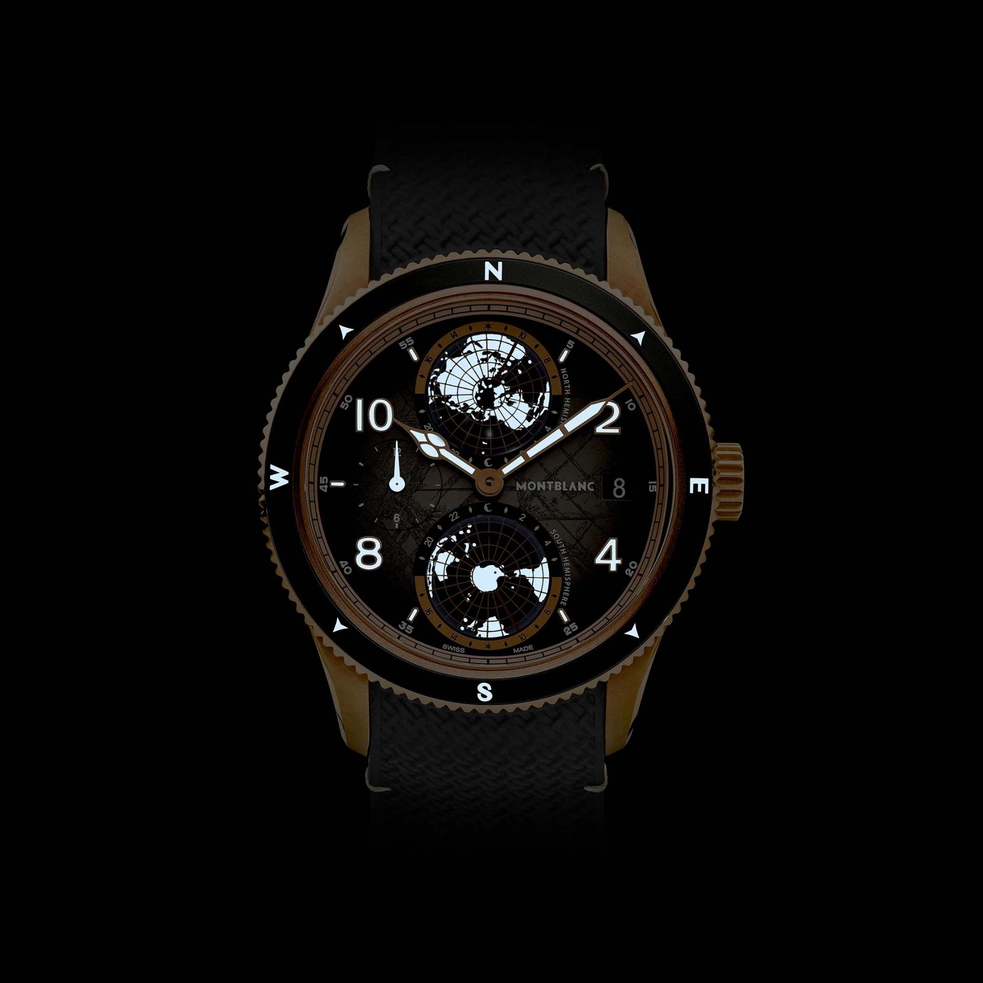 MONTBLANC 1858 Geosphere 0 Oxygen Monte Rosa - Edizione Limitata 42 MM 134018