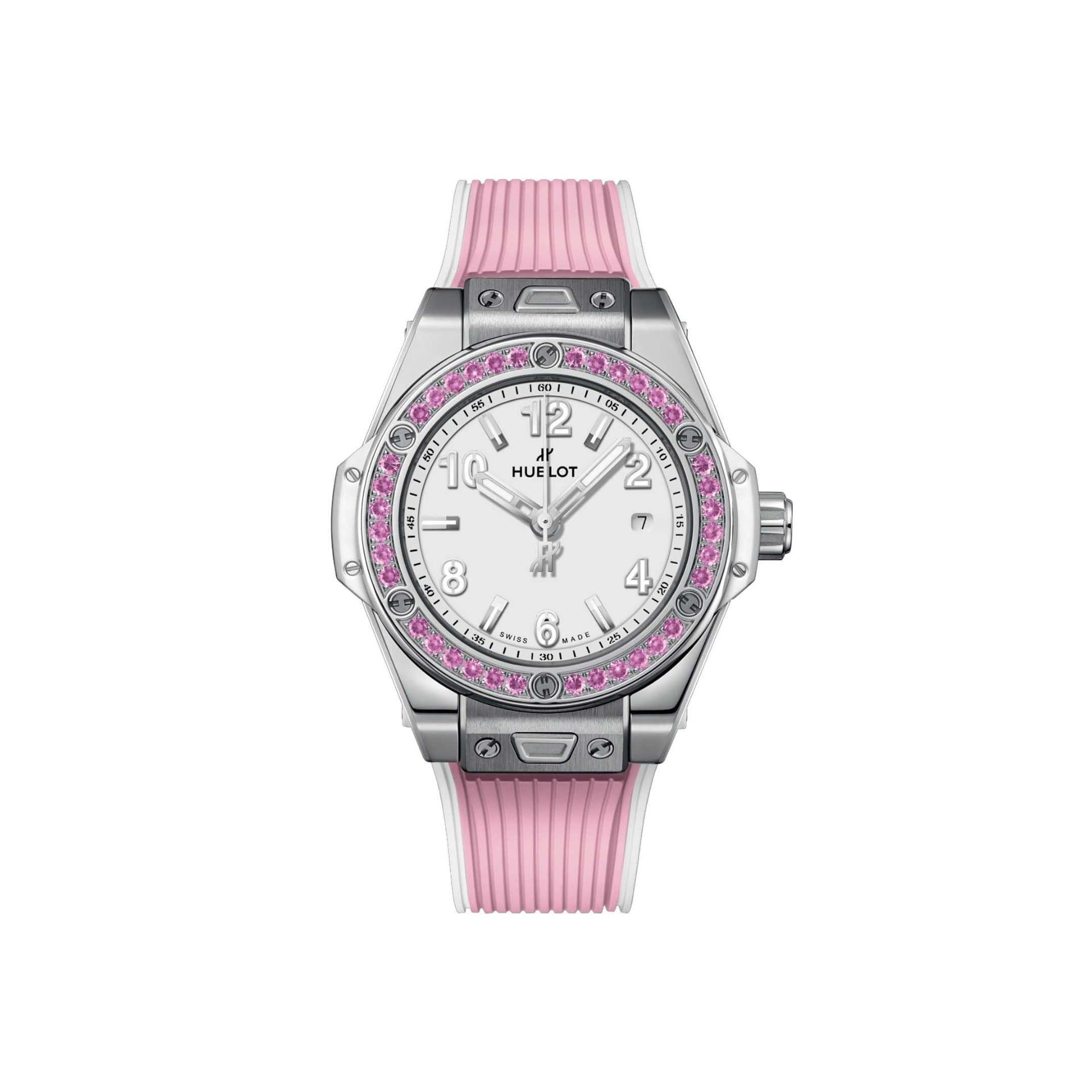 HUBLOT Big Bang Joyful Steel Pink 33 MM 485.SP.2210.RX.1233