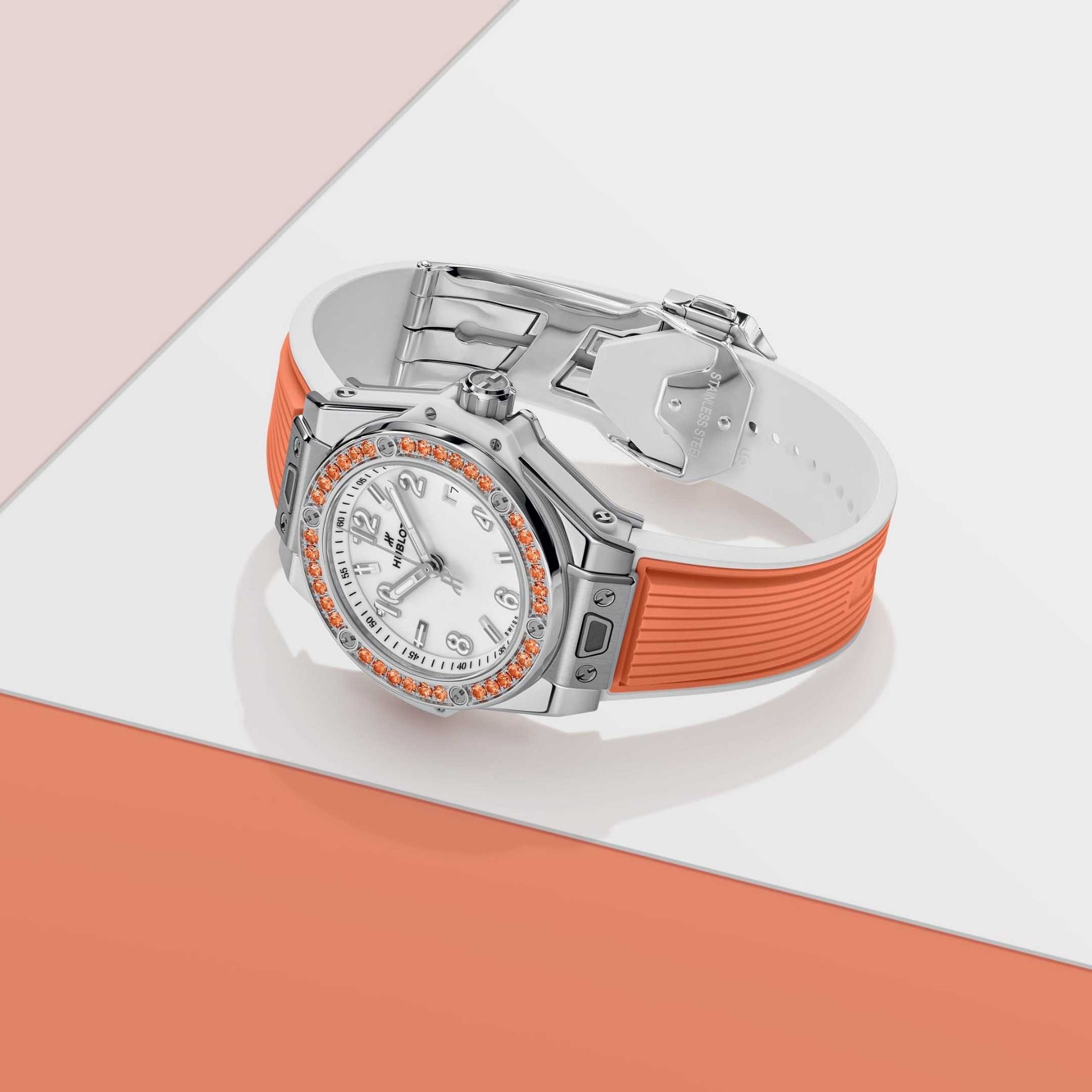 HUBLOT Big Bang Joyful Steel Orange 33 MM 485.SO.2210.RX.1206