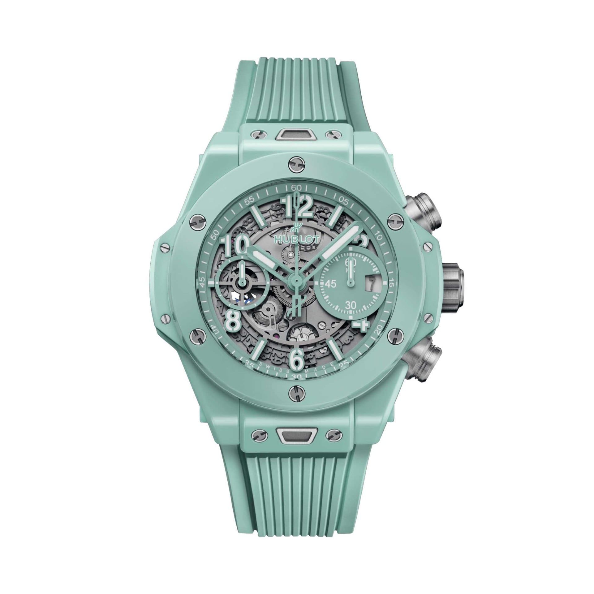HUBLOT Big Bang Unico Mint Green Ceramic 42 MM 441.GS.5221.RX