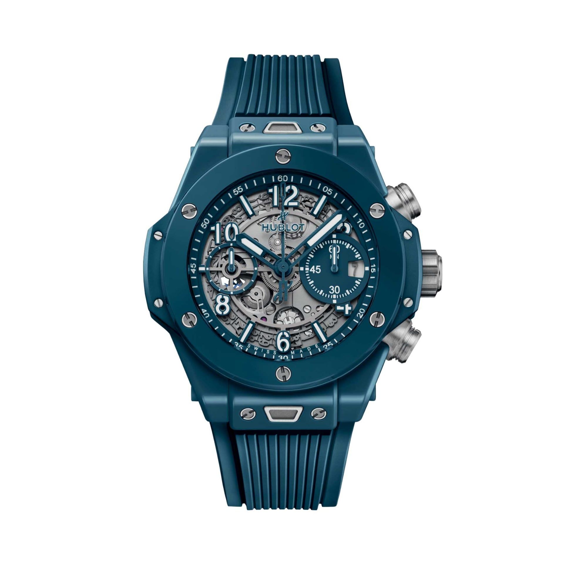 HUBLOT Big Bang Unico Petrol Blue Ceramic 42 MM 441.ES.5121.RX