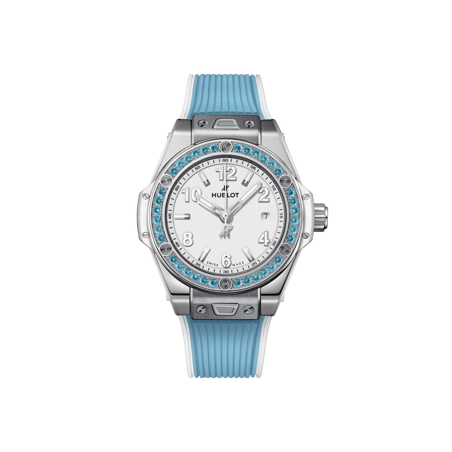 HUBLOT Big Bang Joyful Steel Sky Blue 33 MM 485.SL.2210.RX.1207