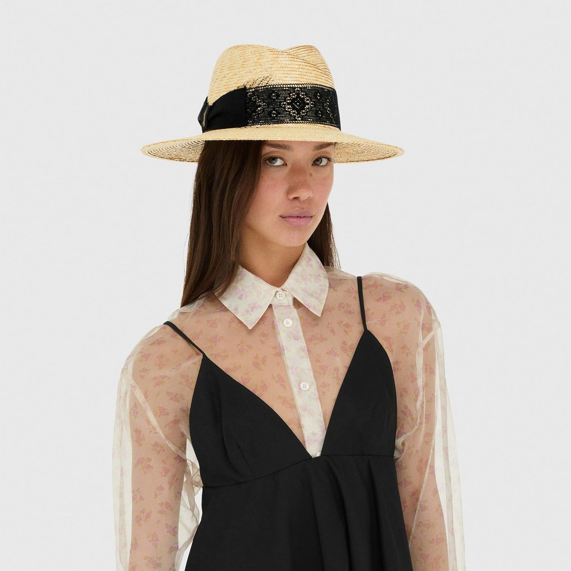 BORSALINO Cappello Romy Treccia Paglia Naturale  234033-00I9