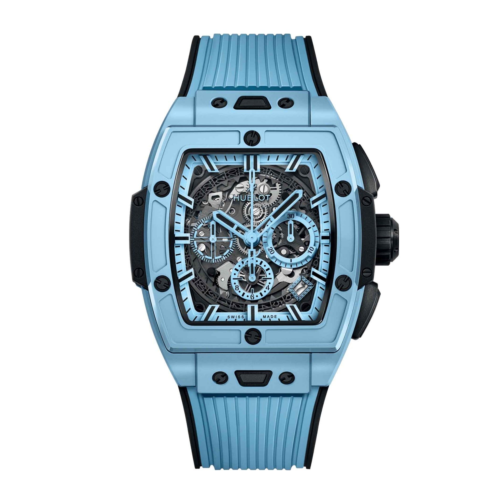 HUBLOT Spirit of Big Bang Sky Blue Ceramic 42 MM 642.EX.5110.RX