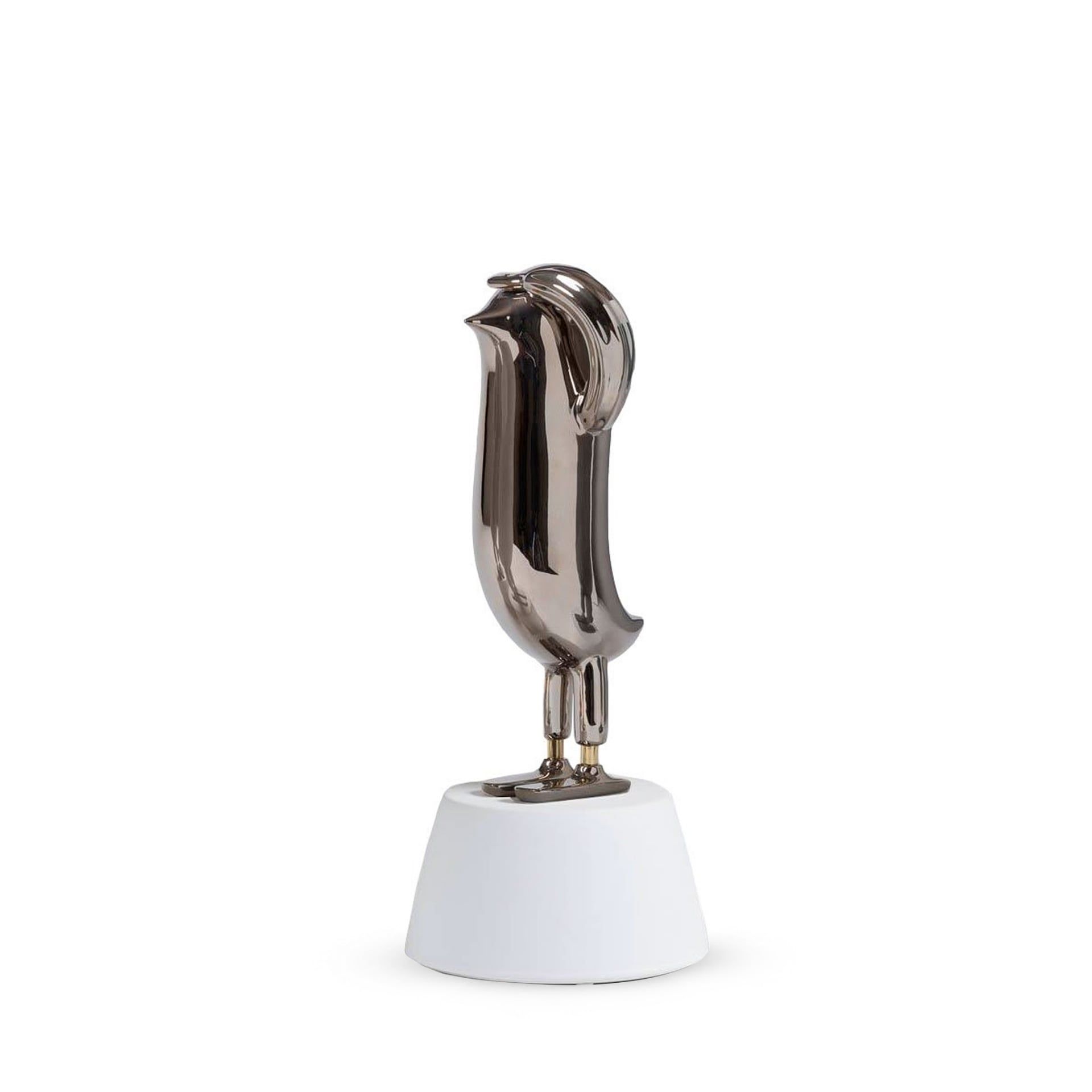 BOSA Scultura Mini Hopebird Platino (Jaime Hayon) 16,5 CM - H 37 CM A-H67/04/63+04S
