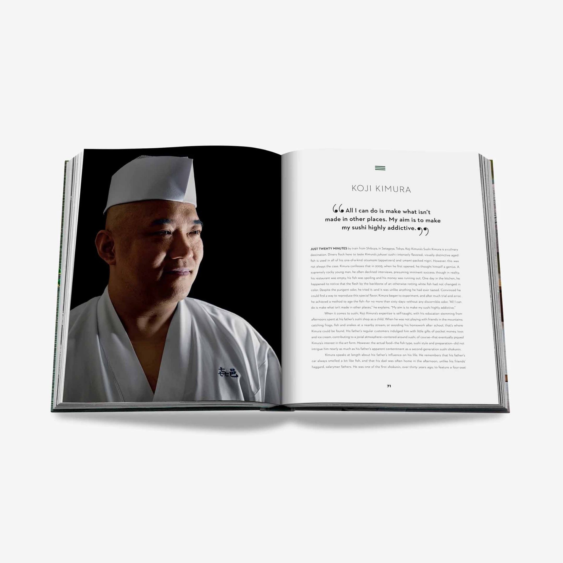 ASSOULINE Libro Sushi Shokunin : Japan's Culinary Masters 25 x 4 x H 33 cm 9781614289395