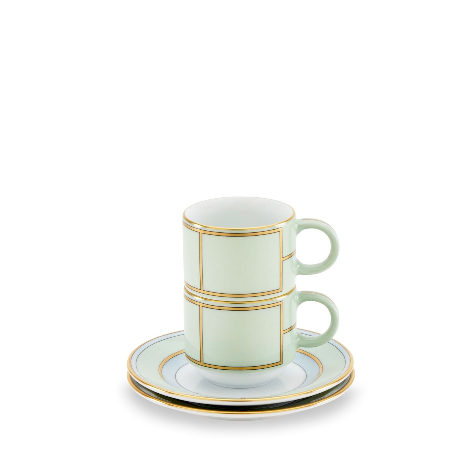 Ginori 1735 Servizio Da Caffè Per Due Diva Verde  008RG00 FW4301LXGENG00134900