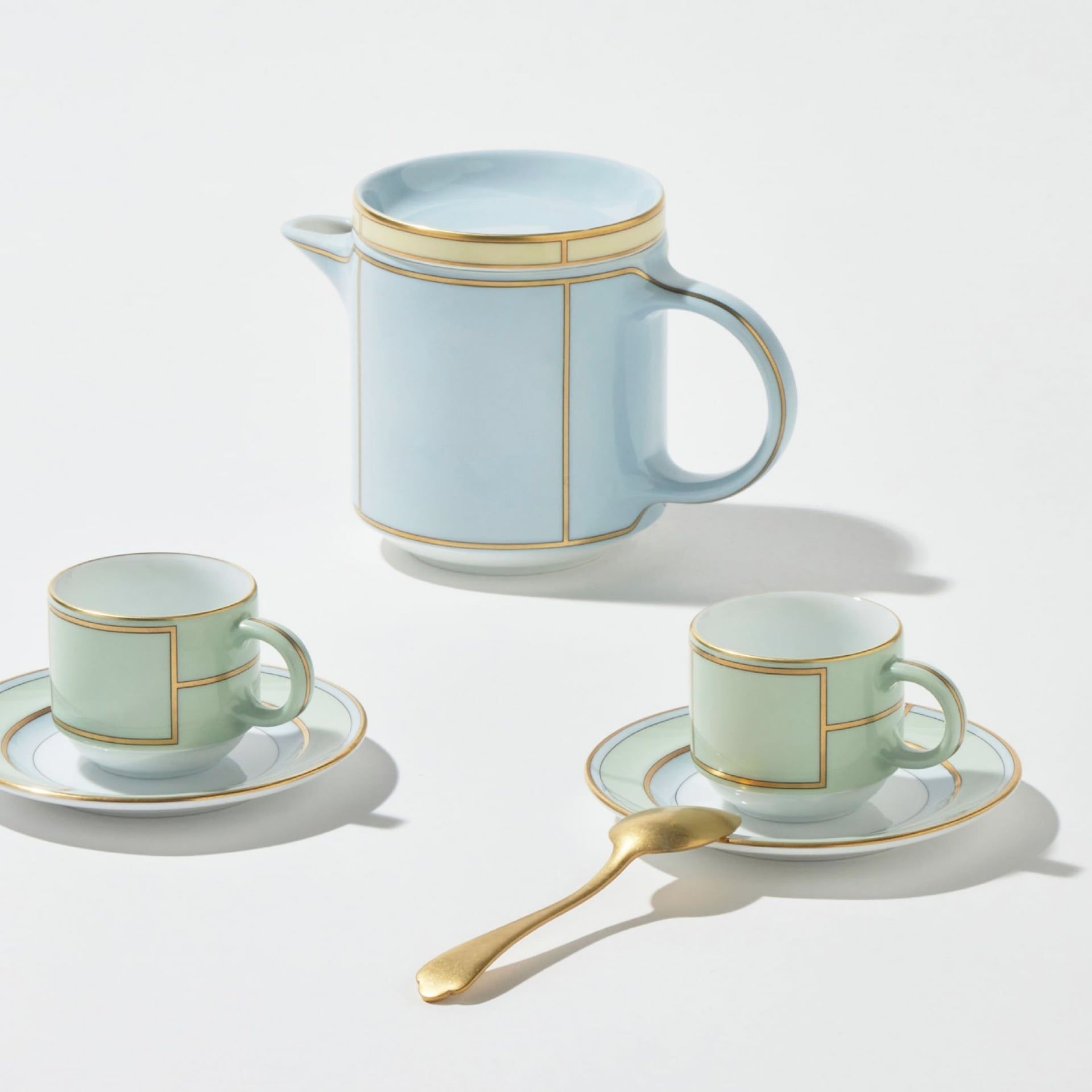 Ginori 1735 Servizio Da Caffè Per Due Diva Verde  008RG00 FW4301LXGENG00134900
