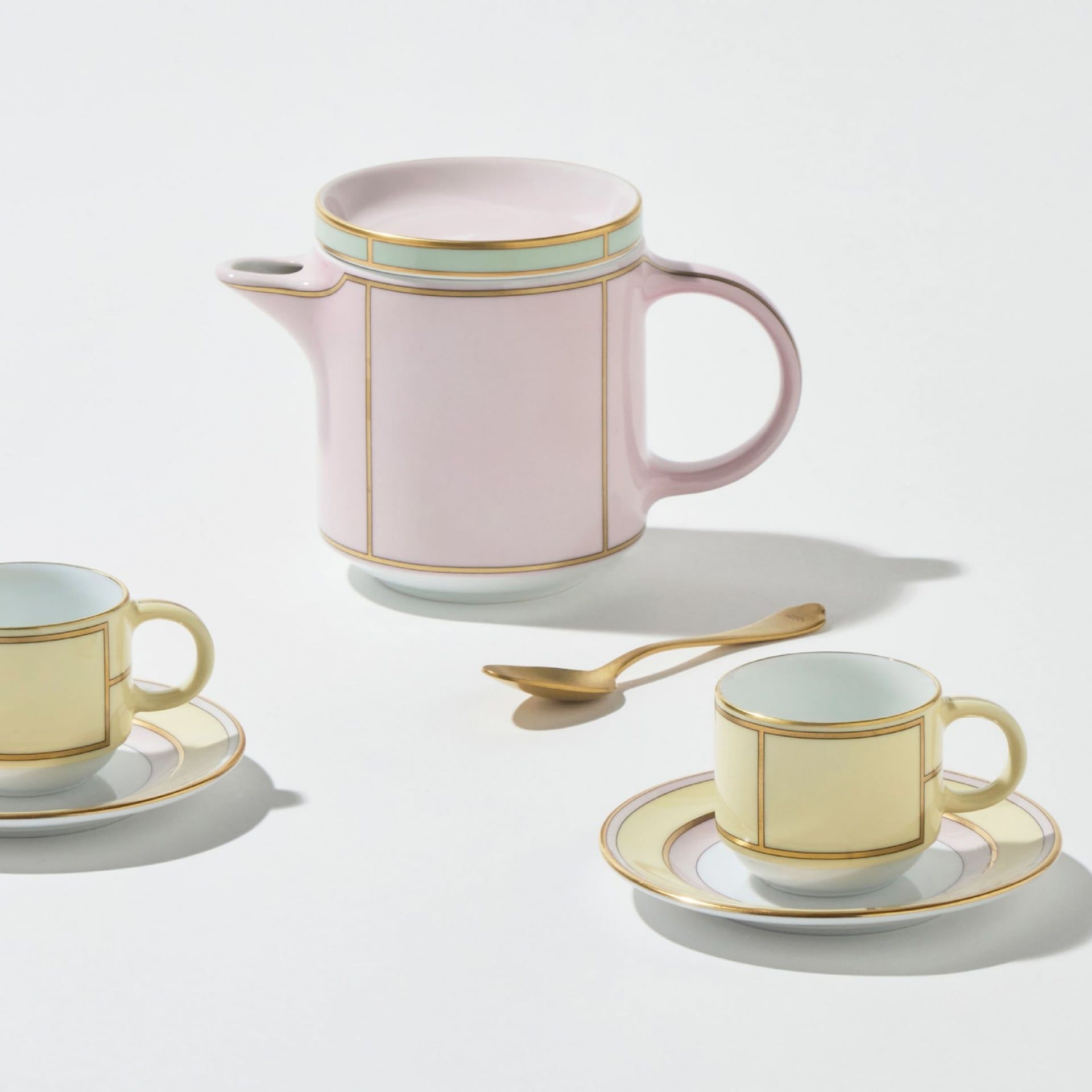 Ginori 1735 Servizio Da Caffè Per Due Diva Giallo  008RG00 FW4301LXGENG00134901