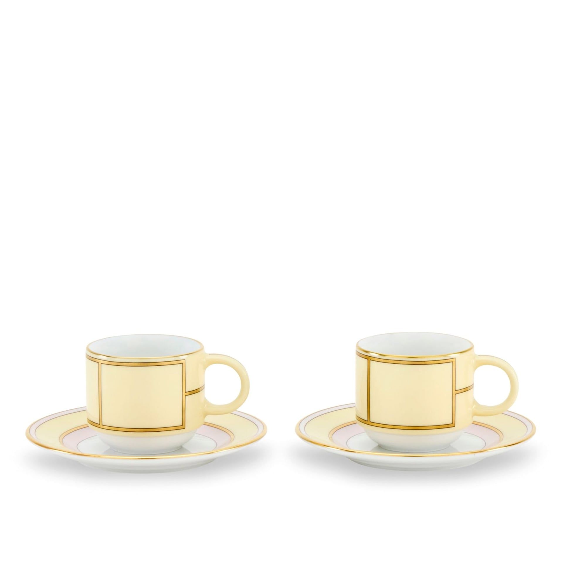 Ginori 1735 Servizio Da Caffè Per Due Diva Giallo  008RG00 FW4301LXGENG00134901